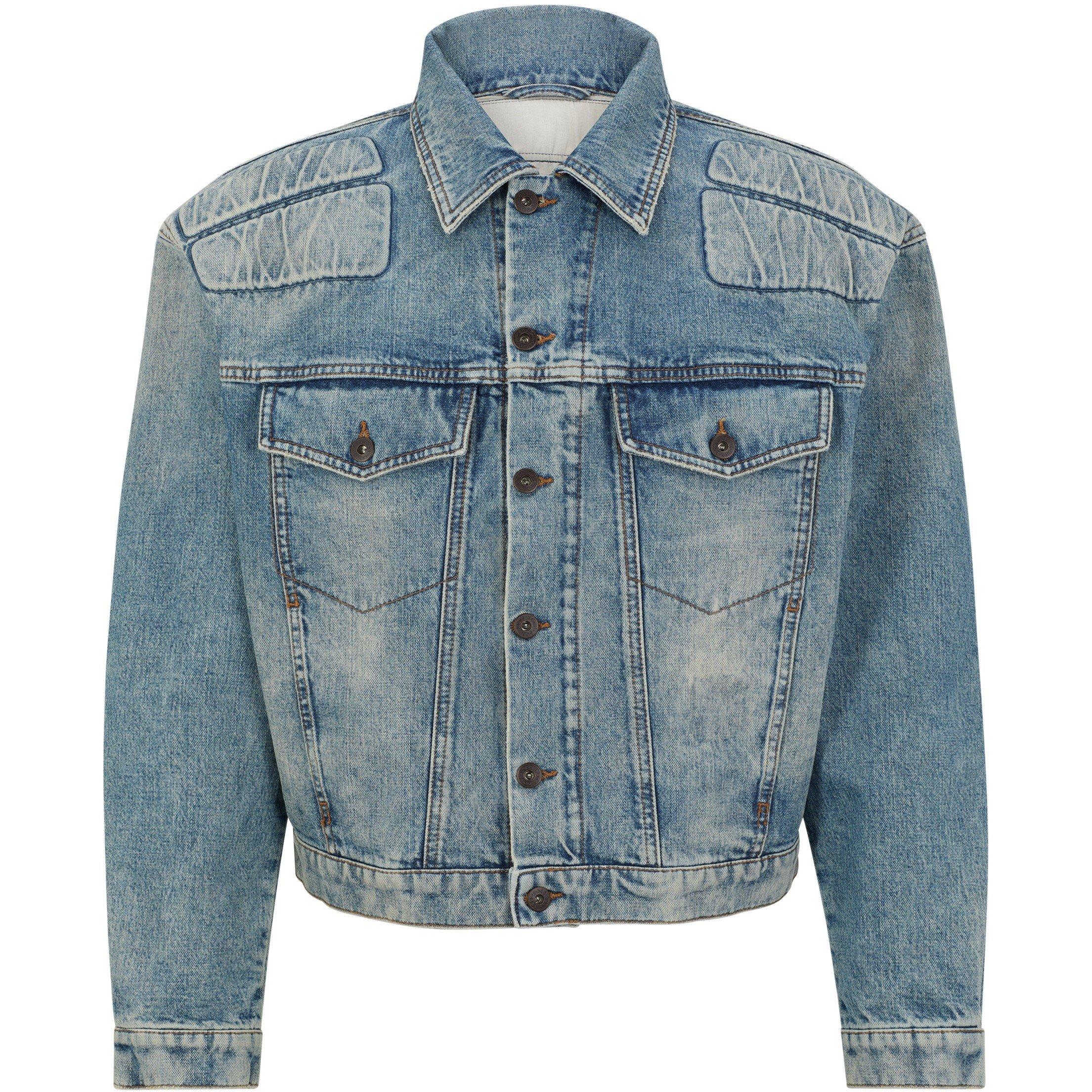 Boss Men's Little Rock Bc Denim Jacket - Turq/Aqua - S
