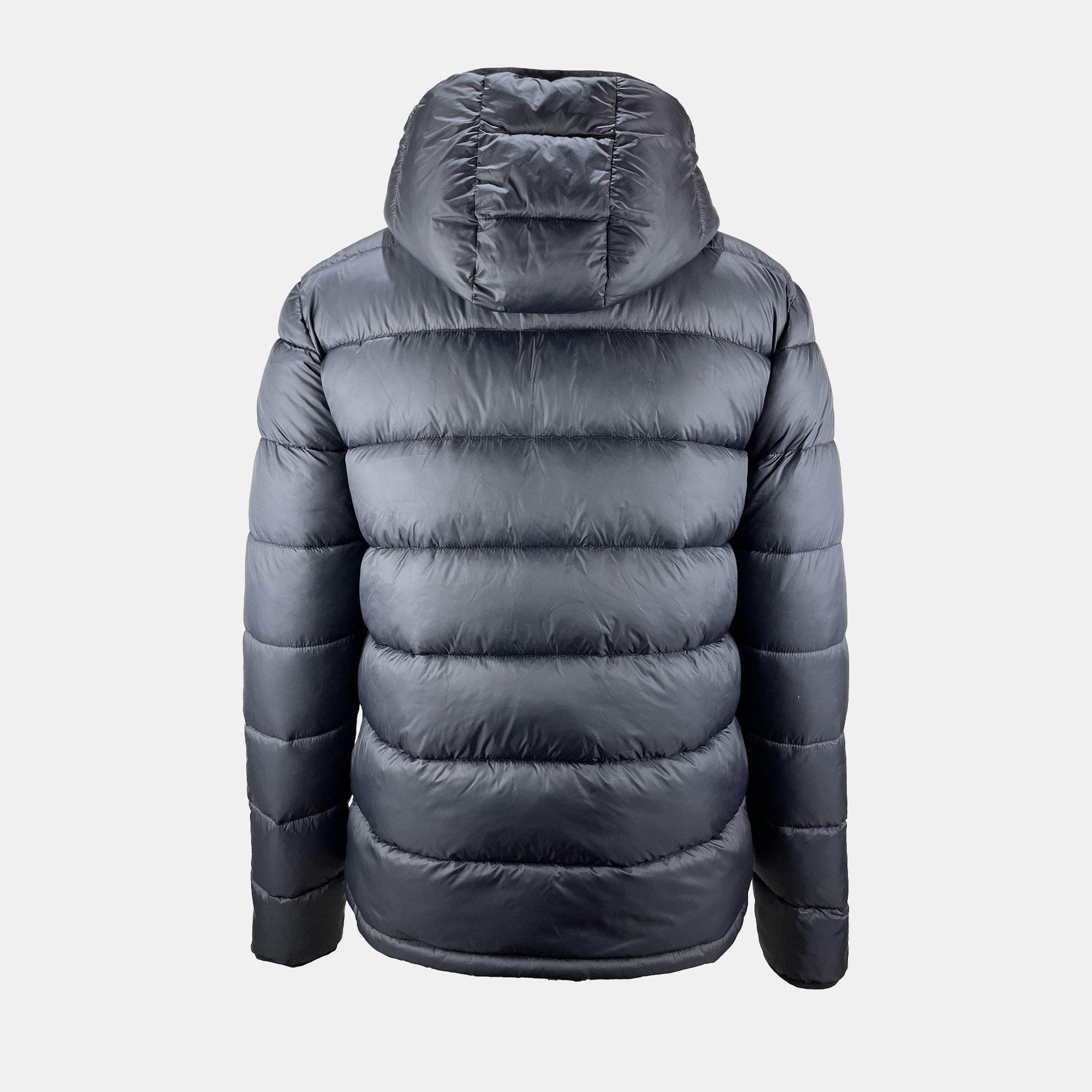 Black - Jack Wills - Kershaw Hooded Puffer Jacket Mens - 2
