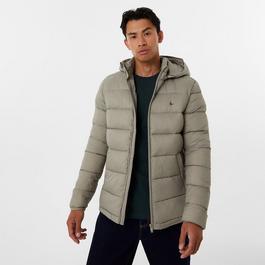 Jack Wills Jack Kershaw Hooded Puffer Jacket