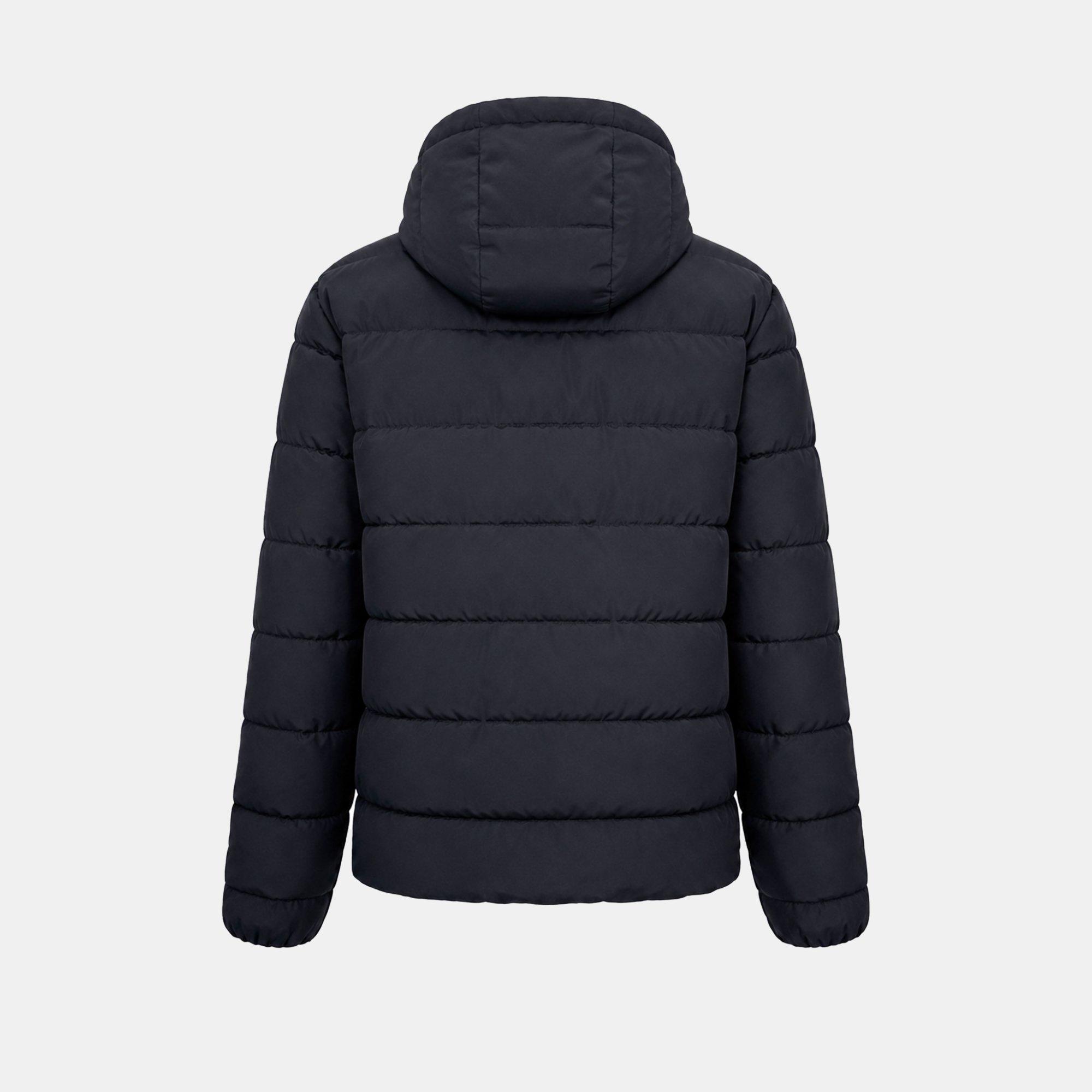 Black - Jack Wills - Men's Kershaw Water Resistant Synthetic Fill Short Puffer Jacket - 2