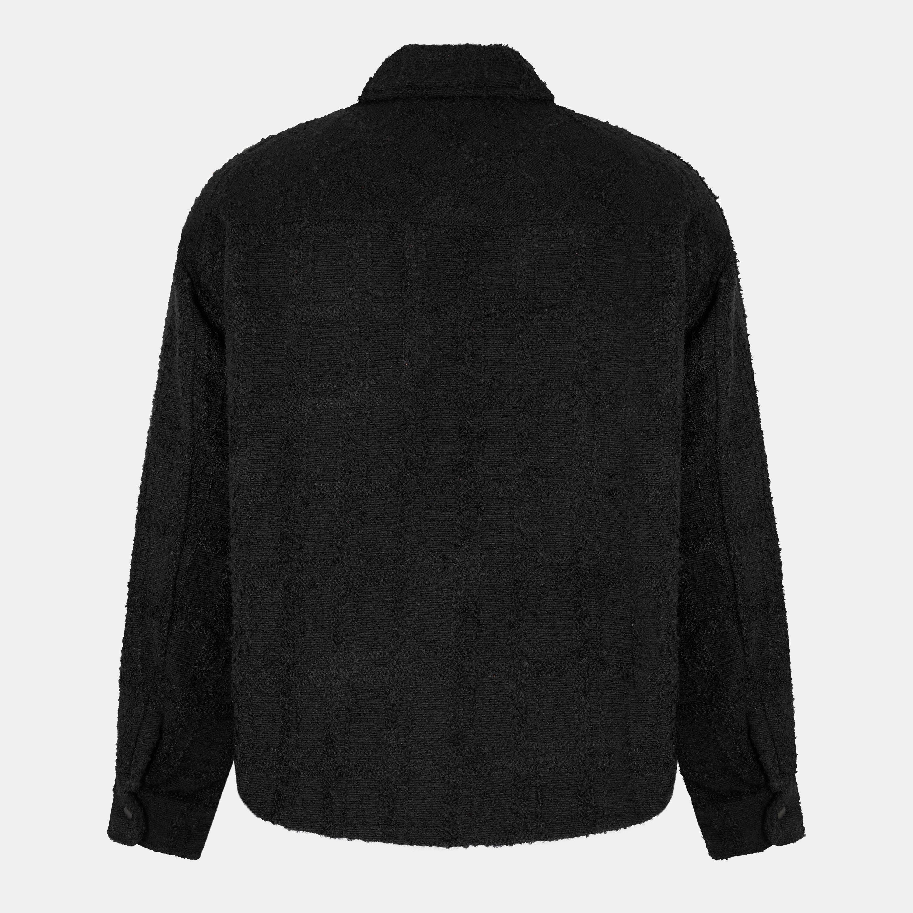 Black - Represent - Men's  Structured Overshirt - 2