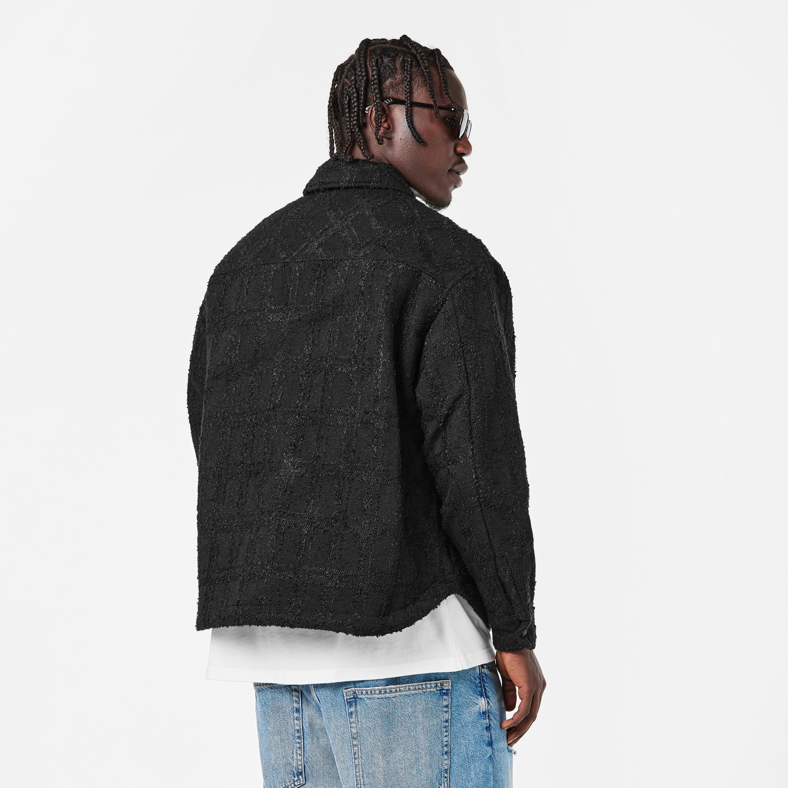 Black - Represent - Men's  Structured Overshirt - 4