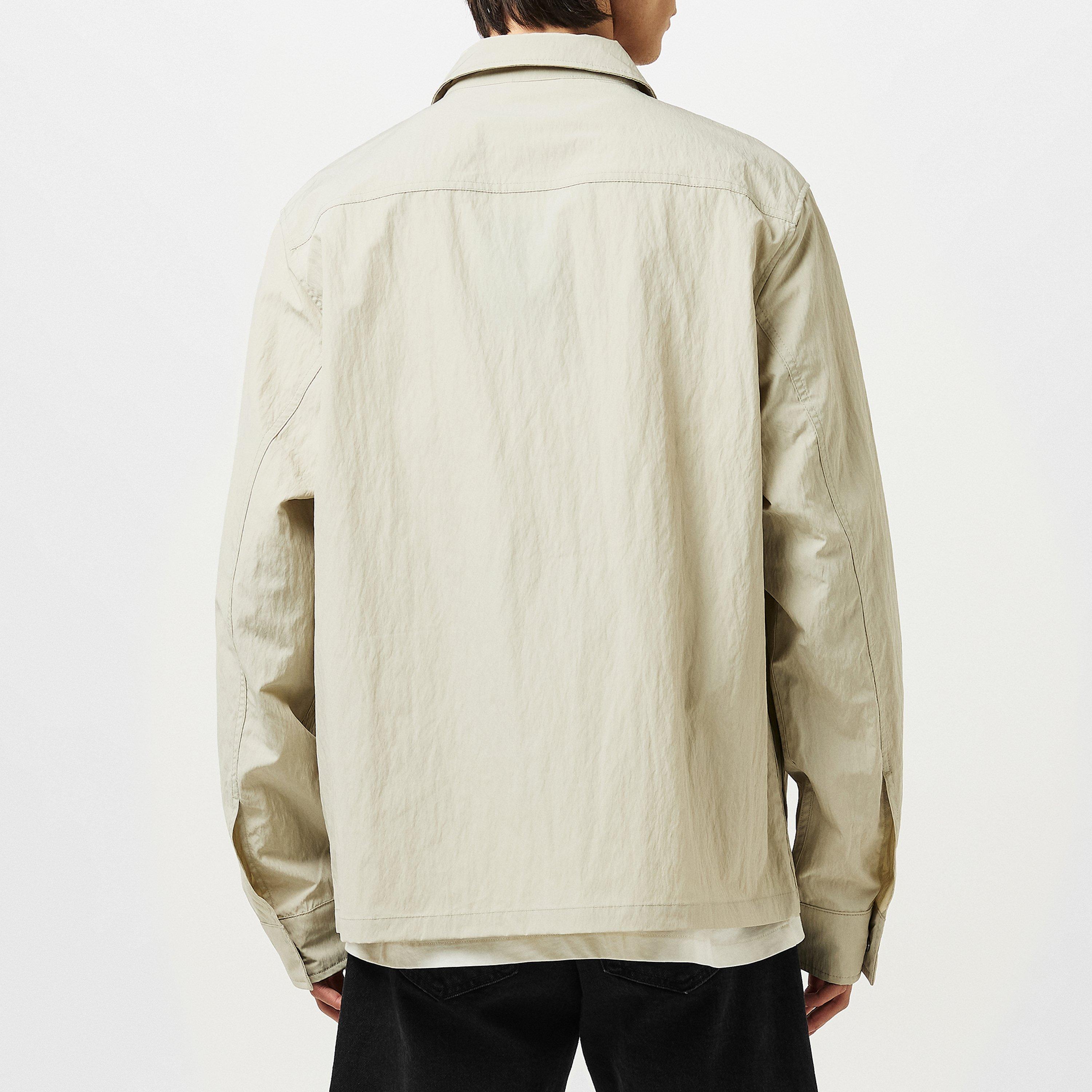 LightOyster P04 - Fred Perry - Men's  Long Sleeve Zip Overshirt - 4