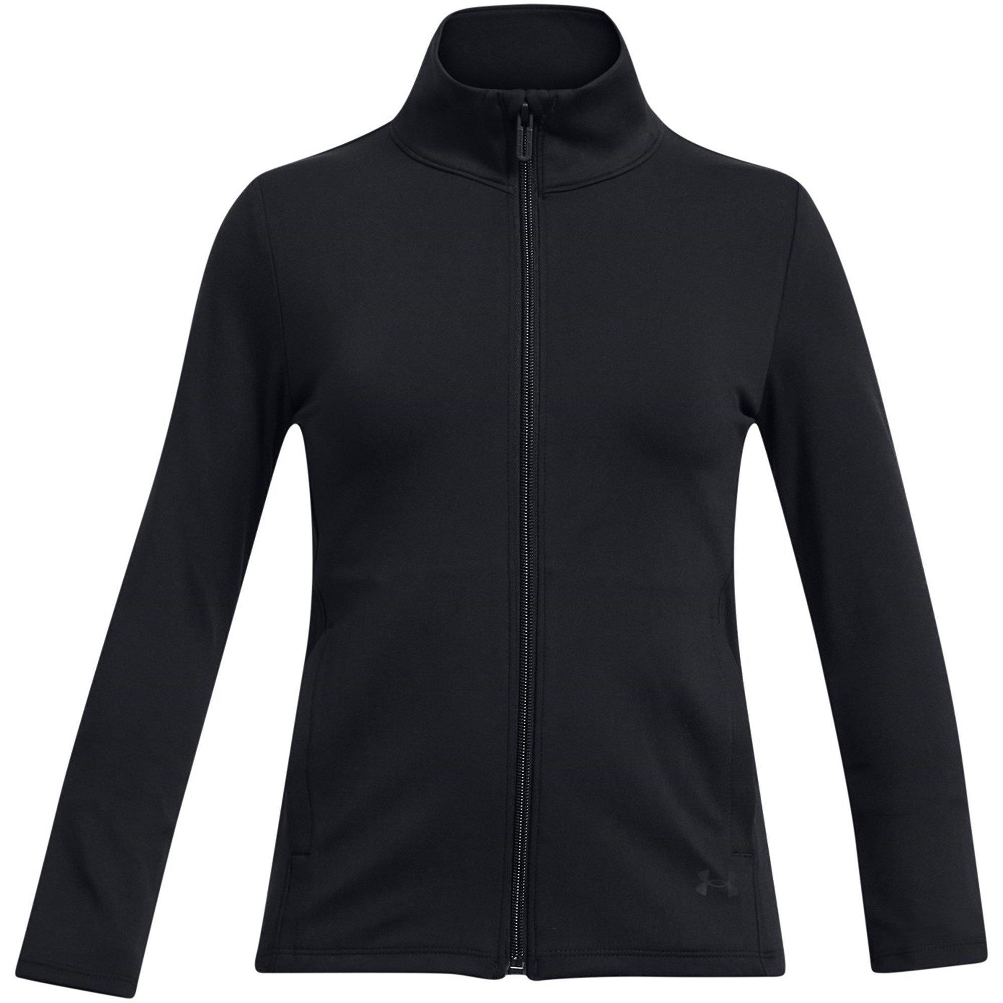 Black/Jet Gray - Under Armour - Kids' Motion Performance Training Jacket - 1
