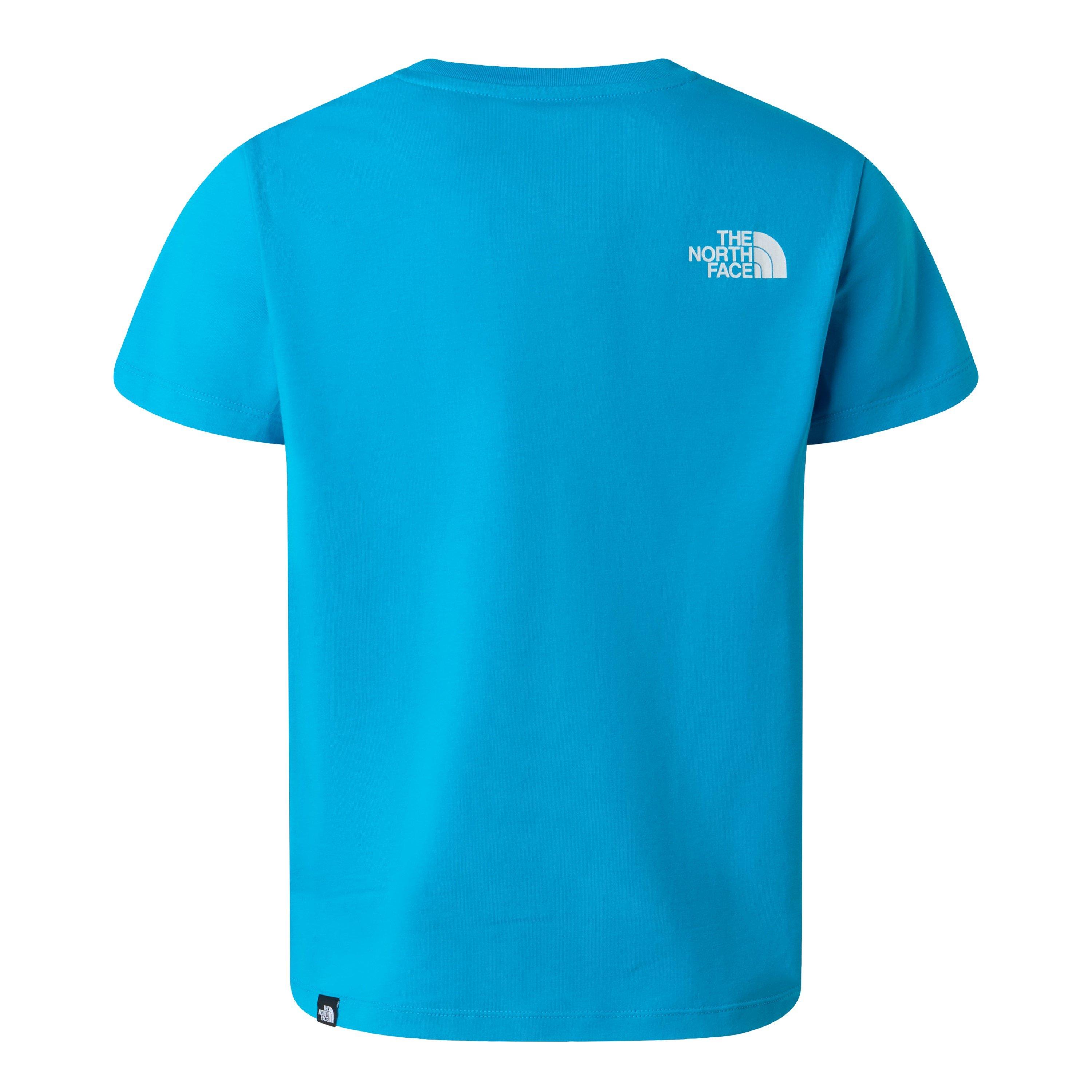 Merid Blue D7R - The North Face - Simple Dome Regular Fit T-Shirt Juniors - 2