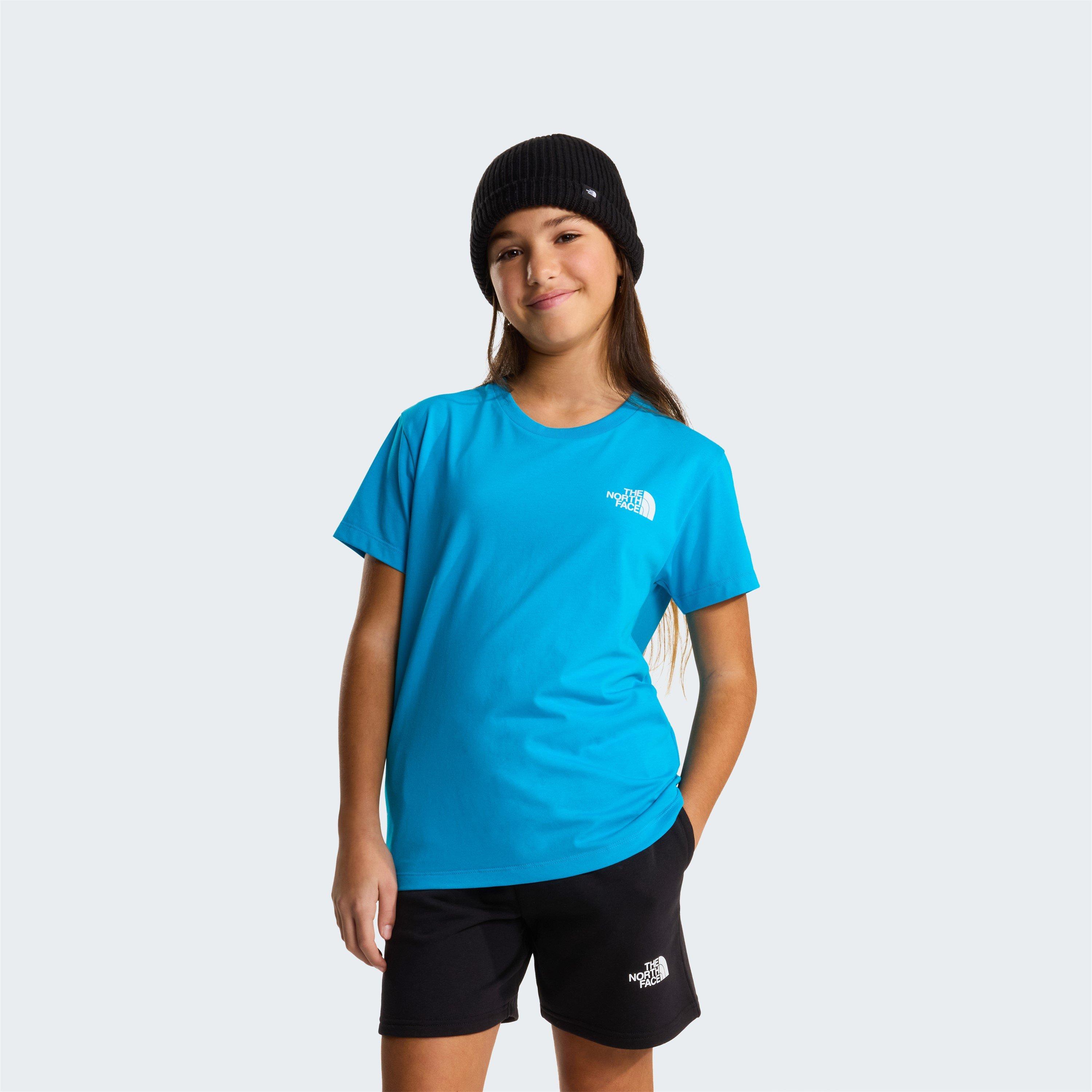 Merid Blue D7R - The North Face - Simple Dome Regular Fit T-Shirt Juniors - 3