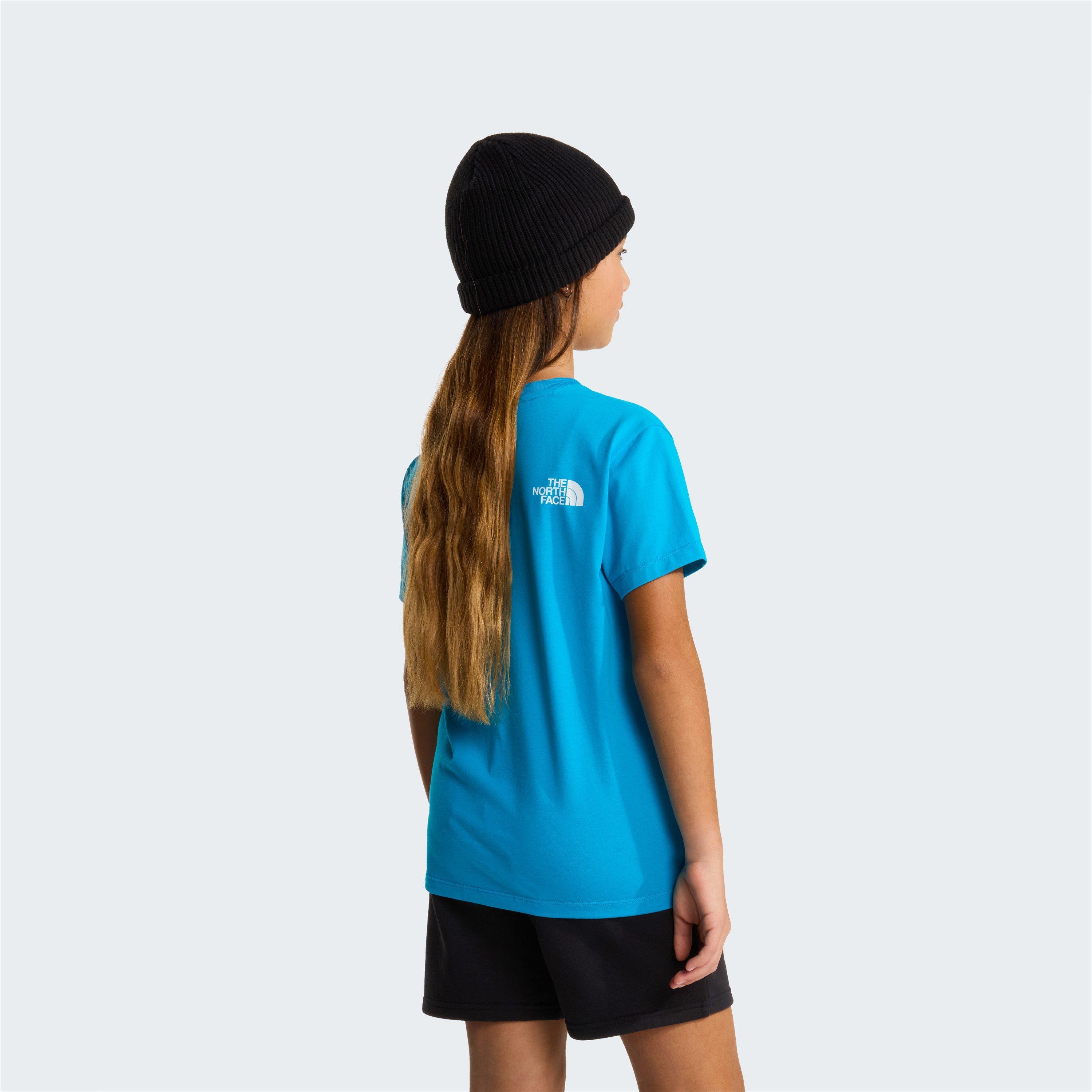 Merid Blue D7R - The North Face - Simple Dome Regular Fit T-Shirt Juniors - 4