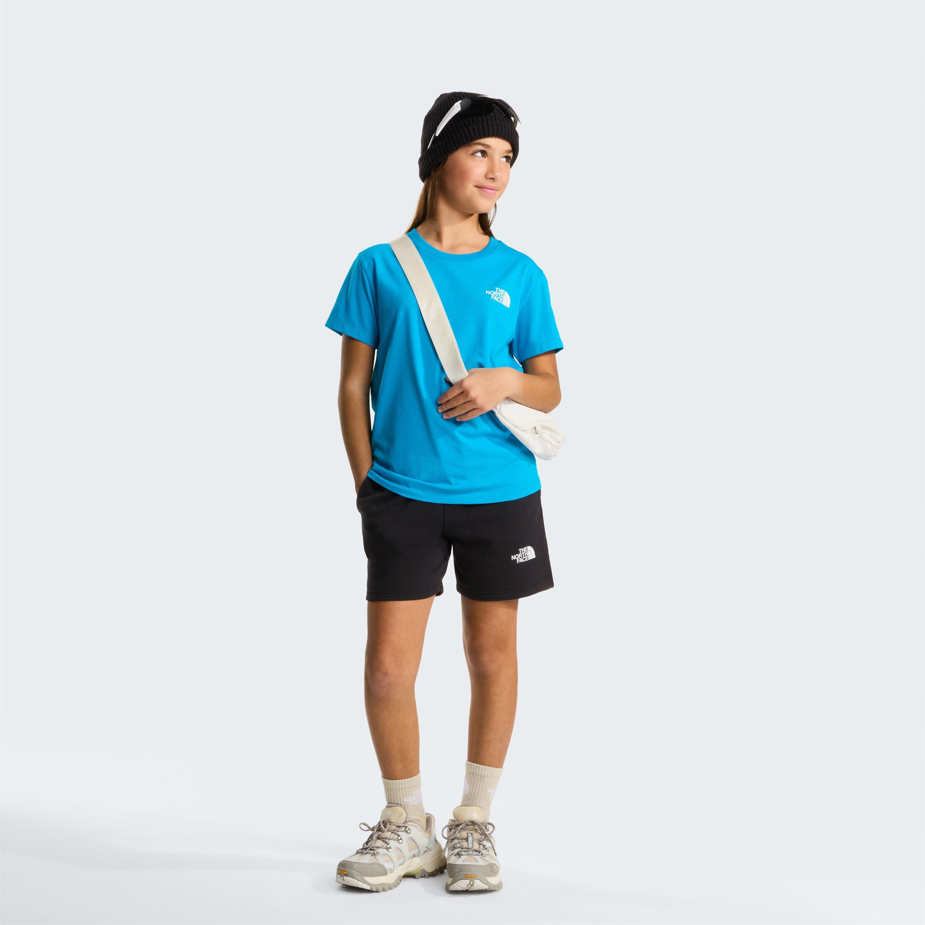 Merid Blue D7R - The North Face - Simple Dome Regular Fit T-Shirt Juniors - 6