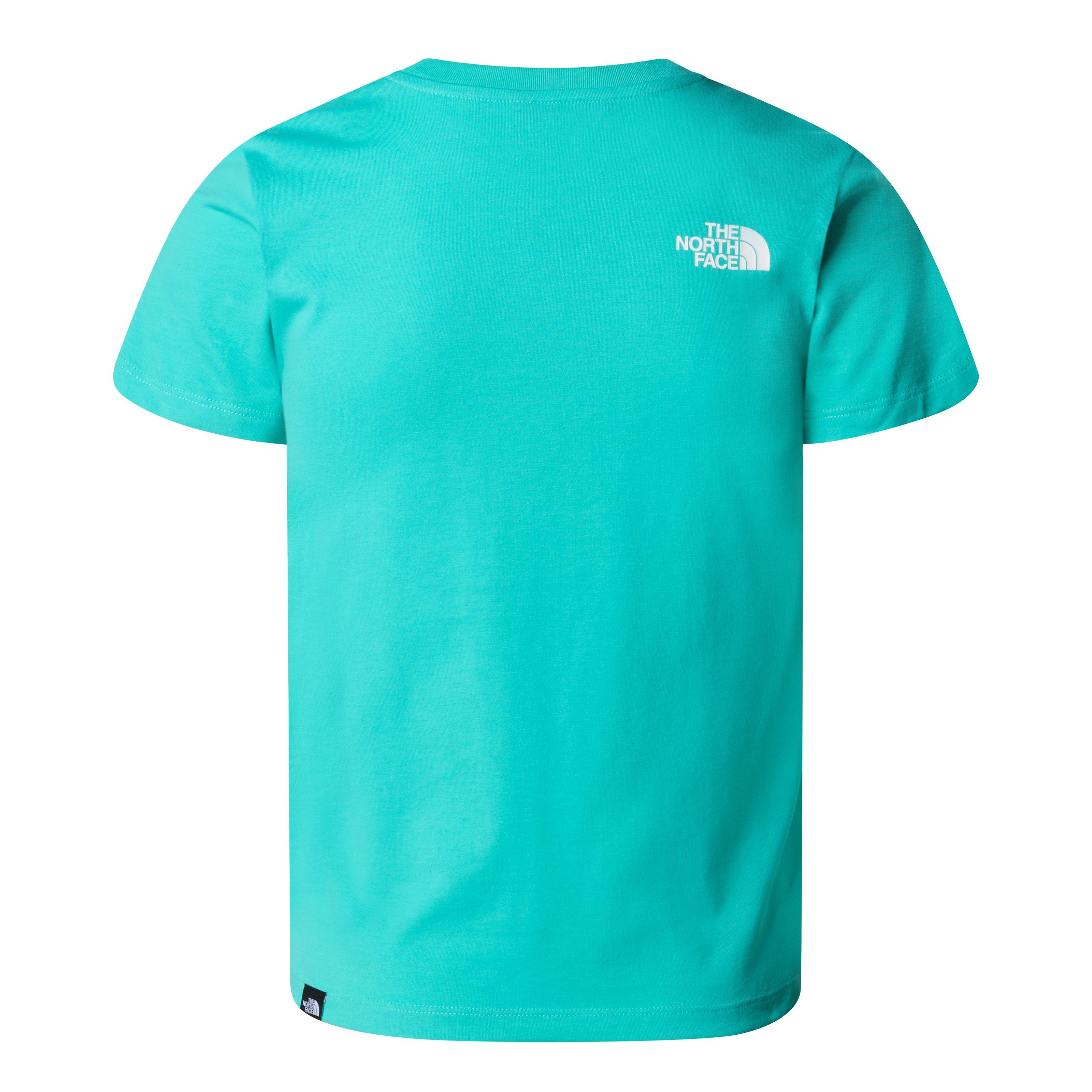 Aqua PIN - The North Face - Simple Dome Regular Fit T-Shirt Juniors - 2