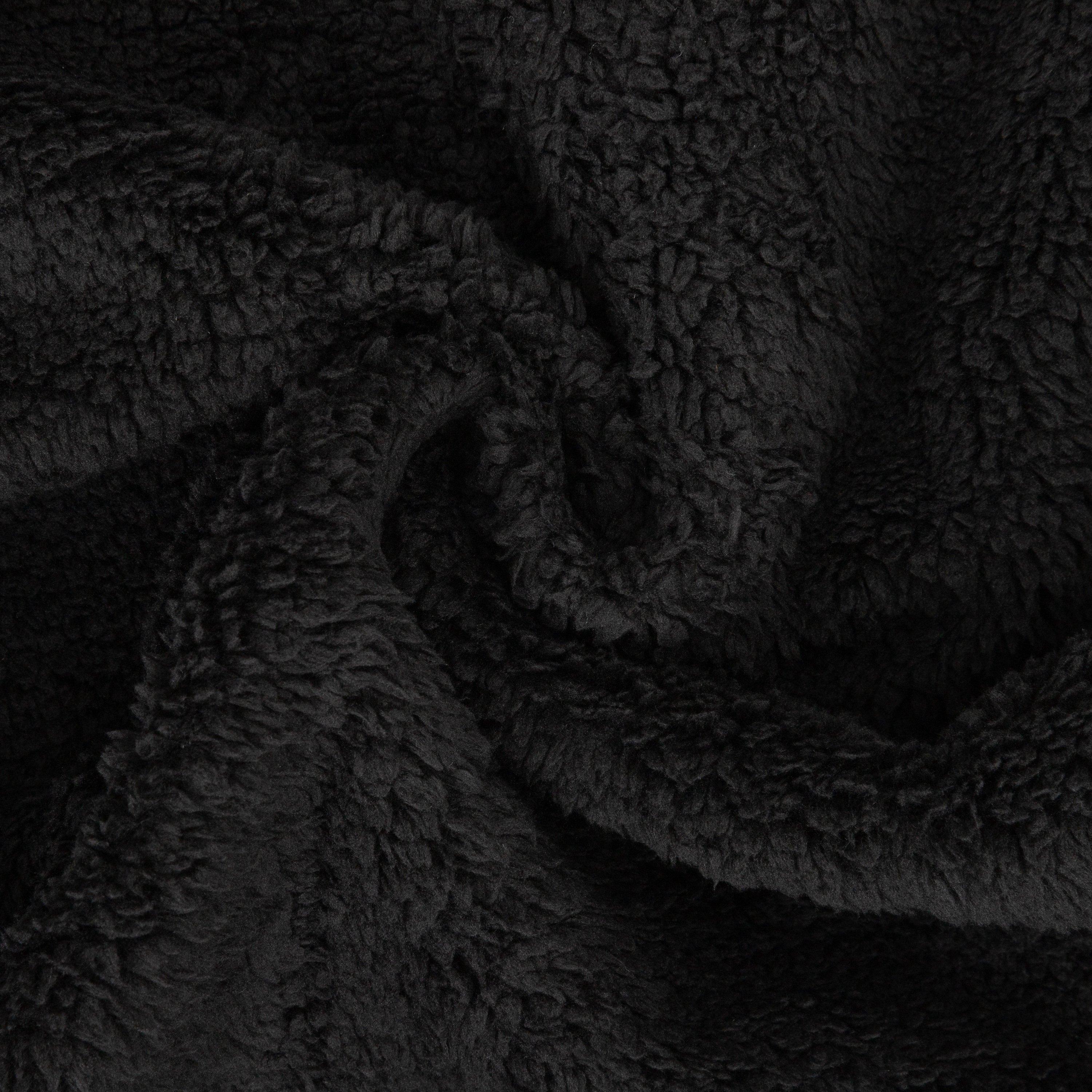 Red - Lee Cooper - Hooded Flannel Sherpa Fleece Long Sleeve Full Zip Overshirt - 7