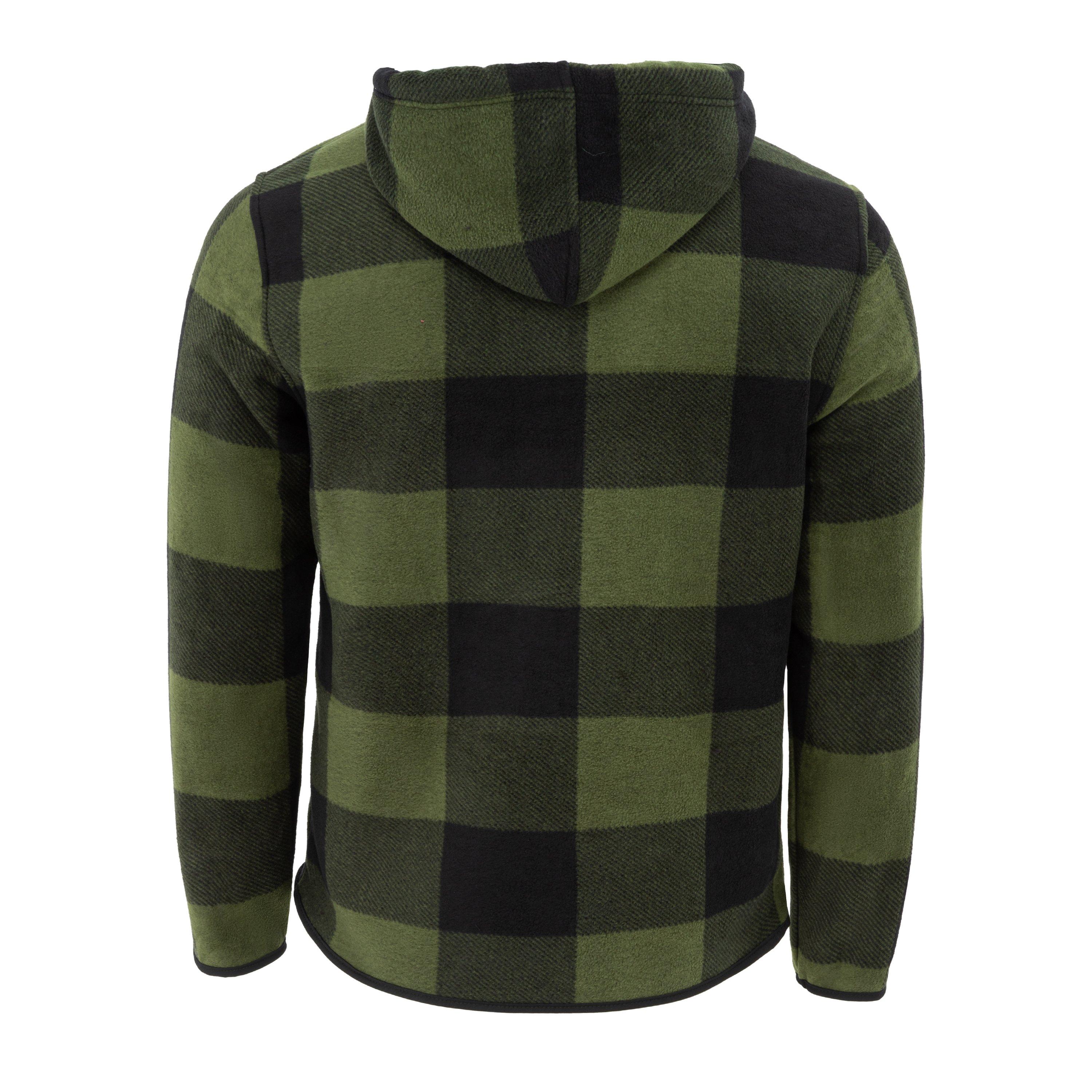 Grün - Lee Cooper - Zip Mens Sherpa Jacket - 2