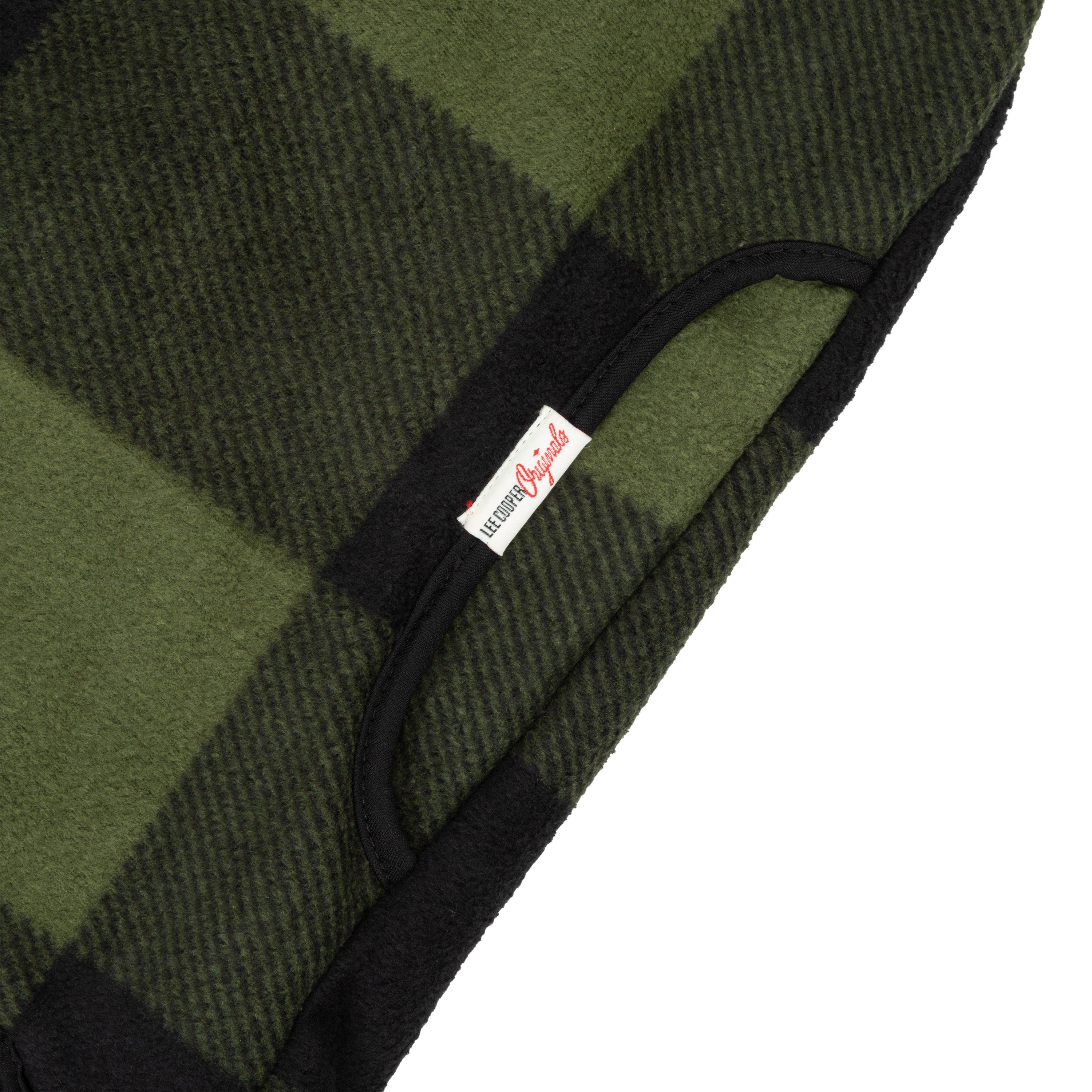 Grün - Lee Cooper - Zip Mens Sherpa Jacket - 5