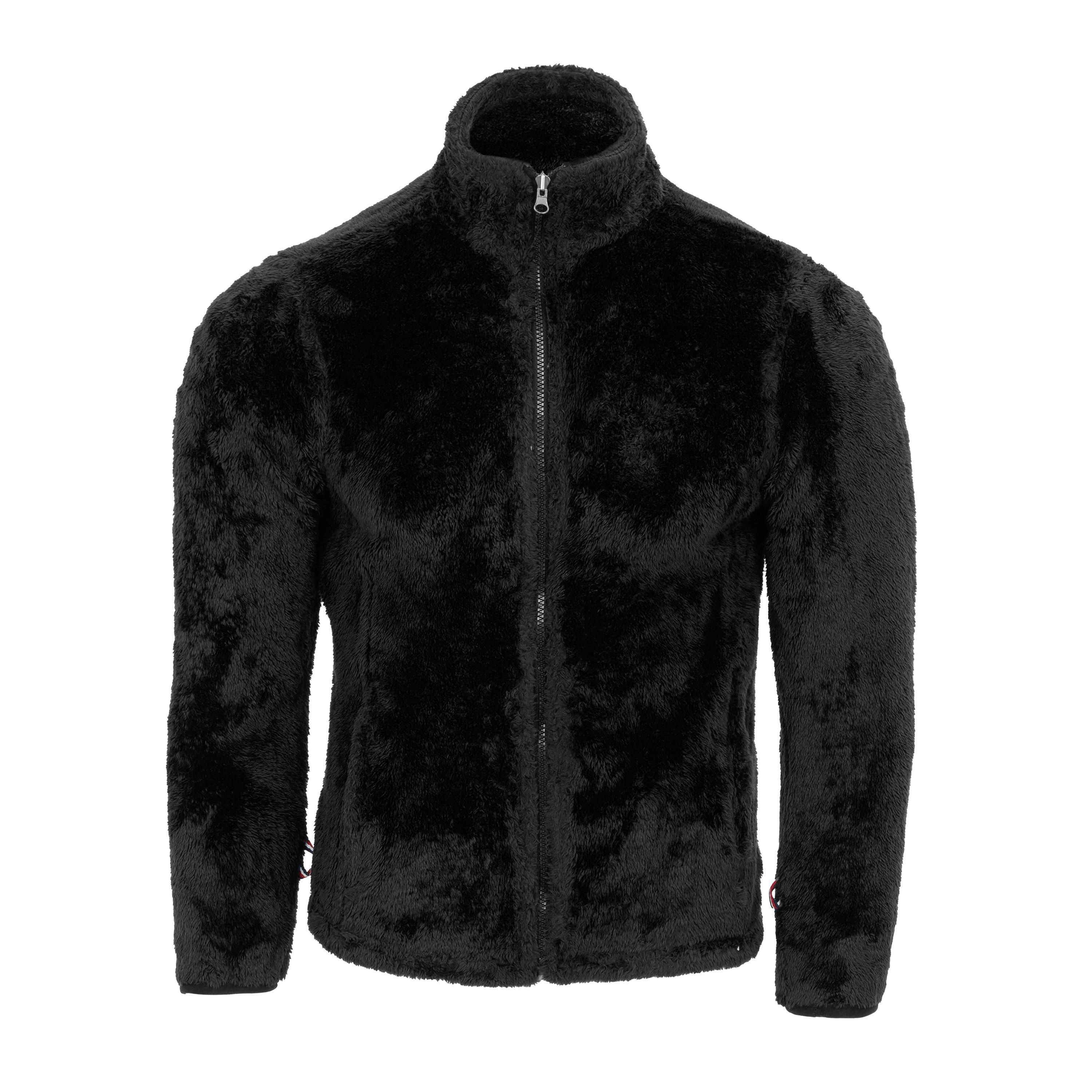 Schwarz - Gelert - Men's Wind Resistant Fleece Lined Detachable Hood Long Sleeve Full Zip Hoodie - 4