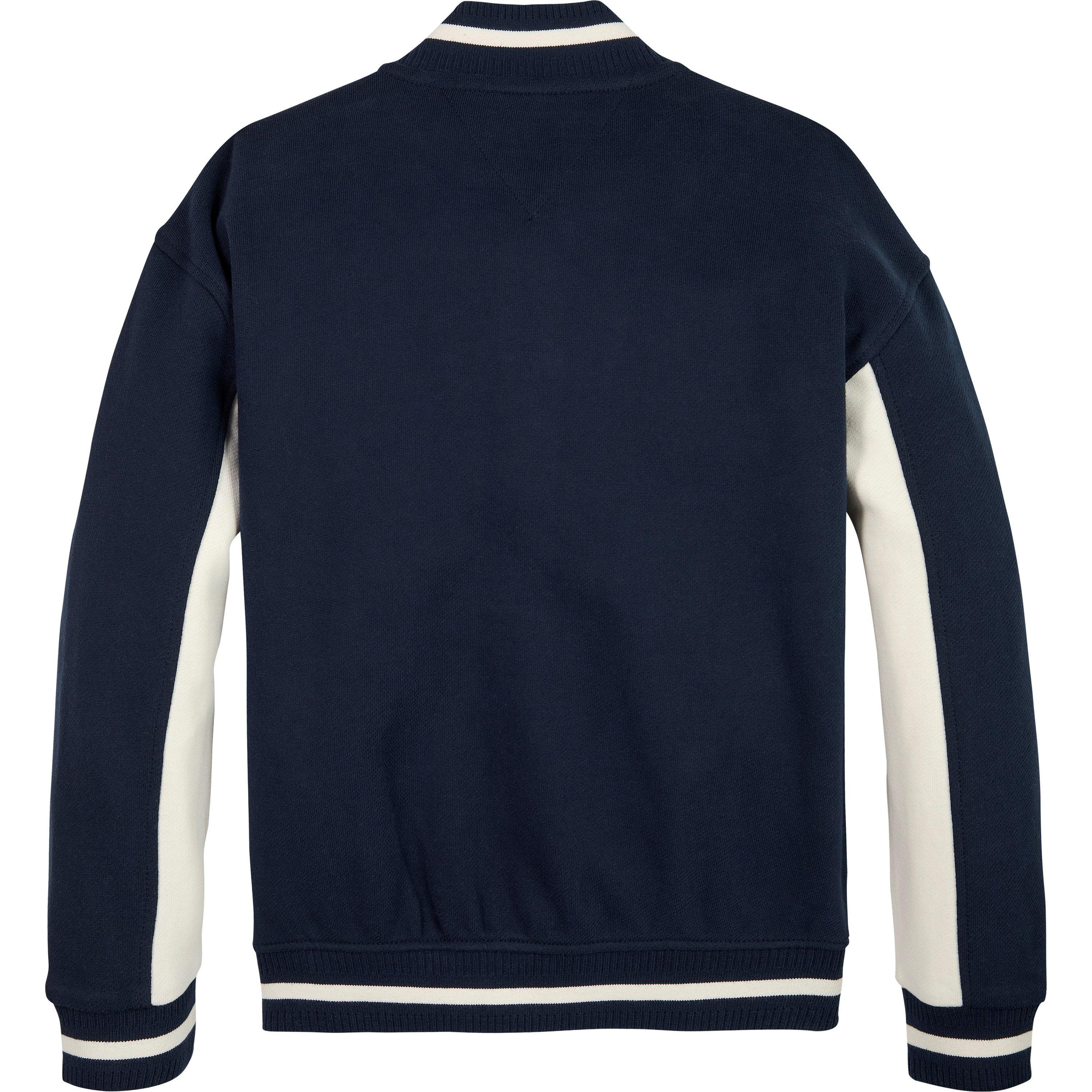 Blu Notte C1G - Tommy Hilfiger - Kids' Script Structured Varsity Jacket - 3