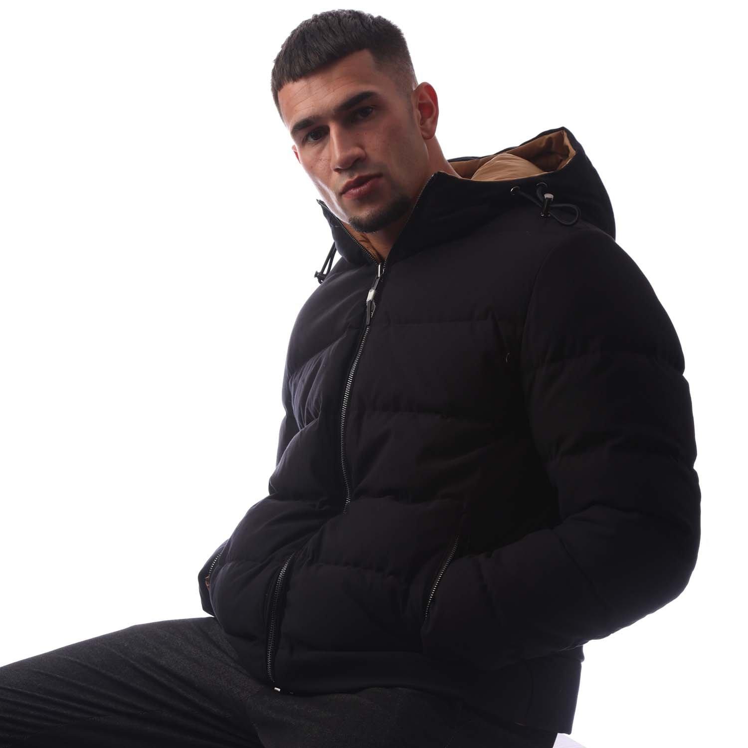 Black - Boss - Men's Heavyweight Puffer Jacket - 4