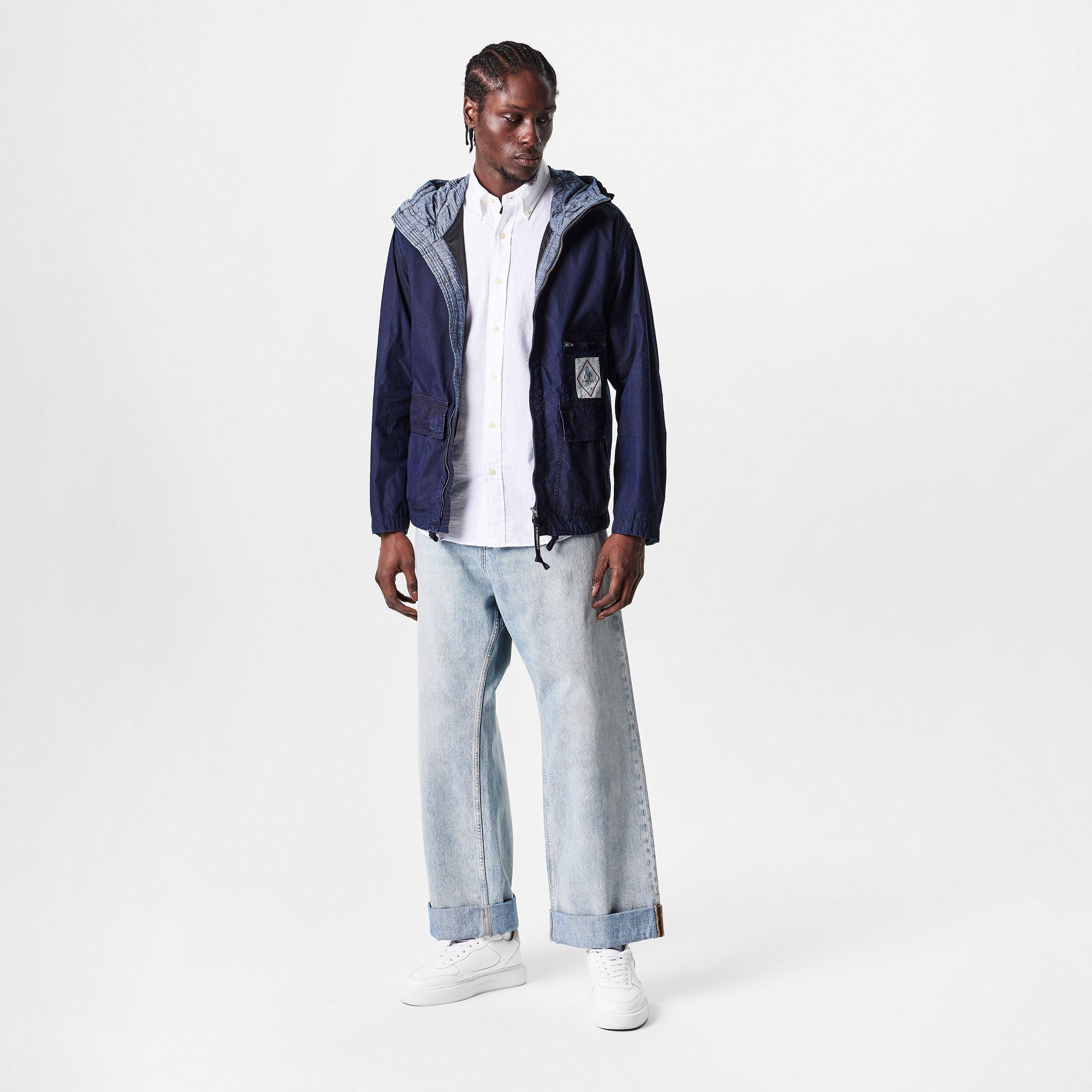 Blue 883 - CP Company - Men's  Adjustable Hood Winter Parka - 7