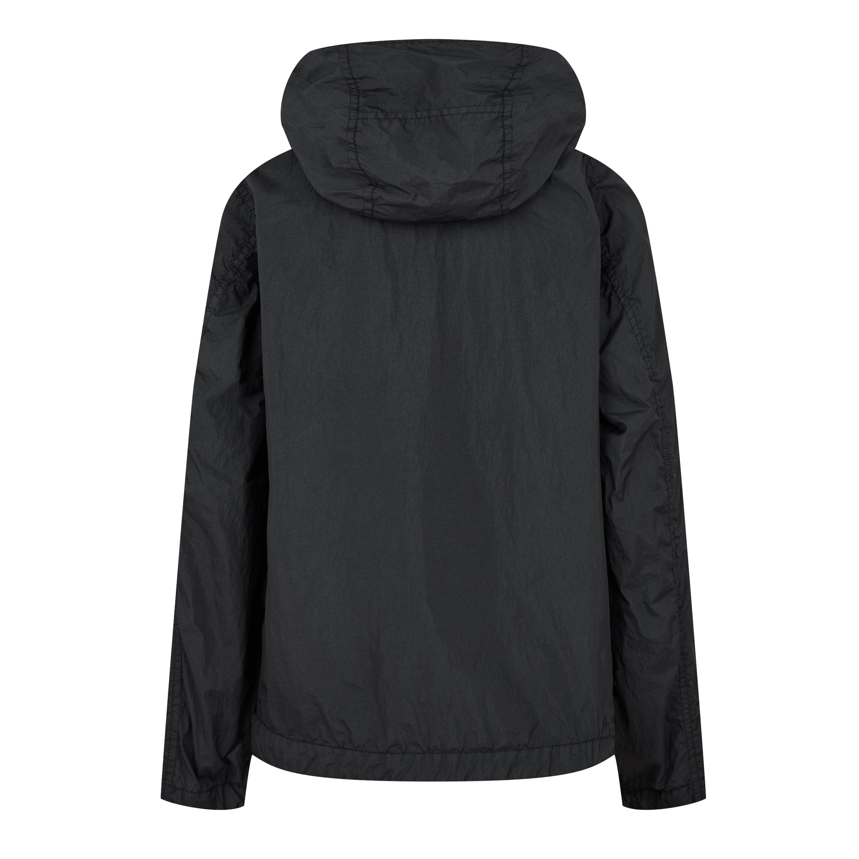 Antracite V0065 - Stone Island - Kids' Compass Funnel Neck Long Sleeve Short Puffer Jacket - 2