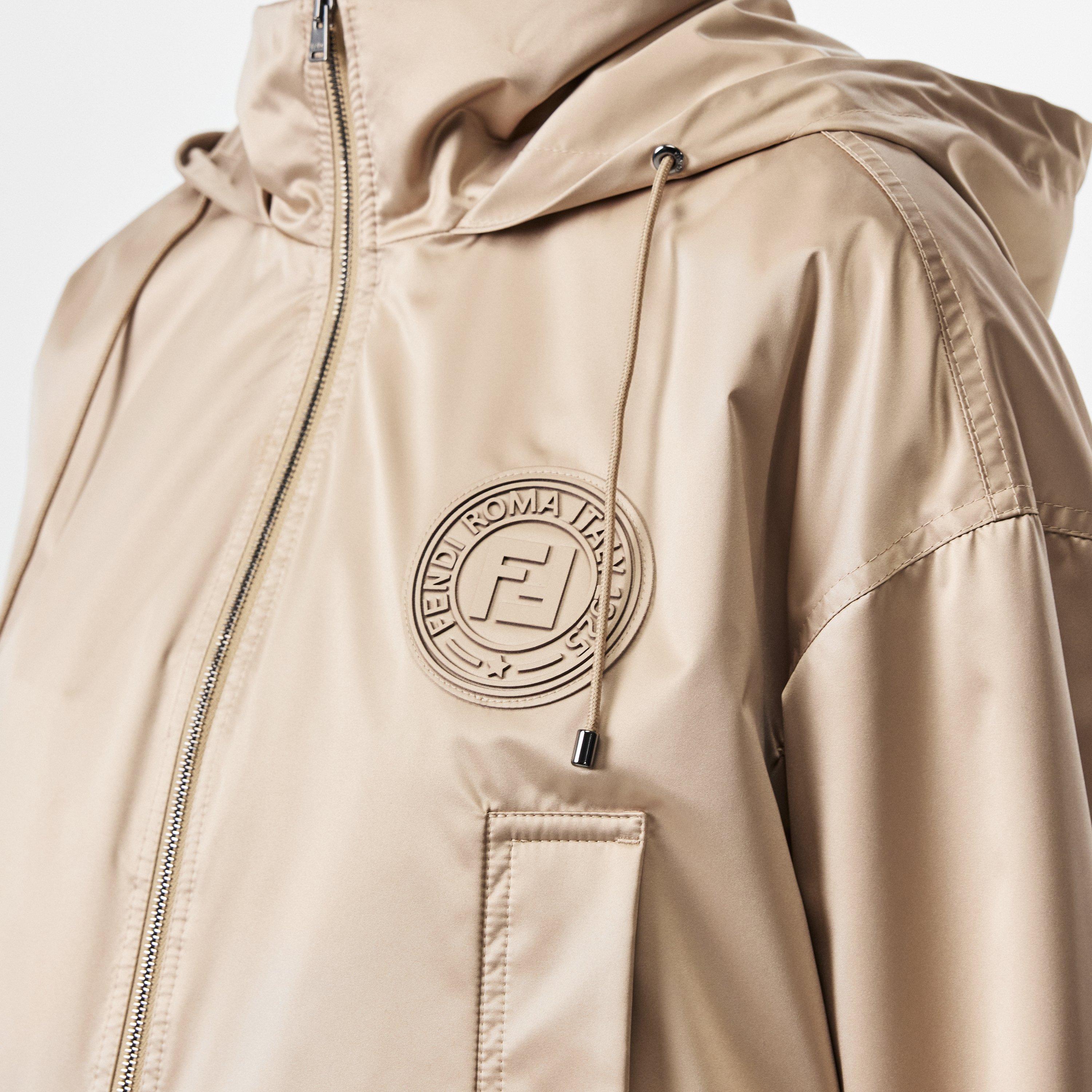 Toffee - Fendi - Women's Silky Hooded Long Sleeve Hybrid Jacket - 5