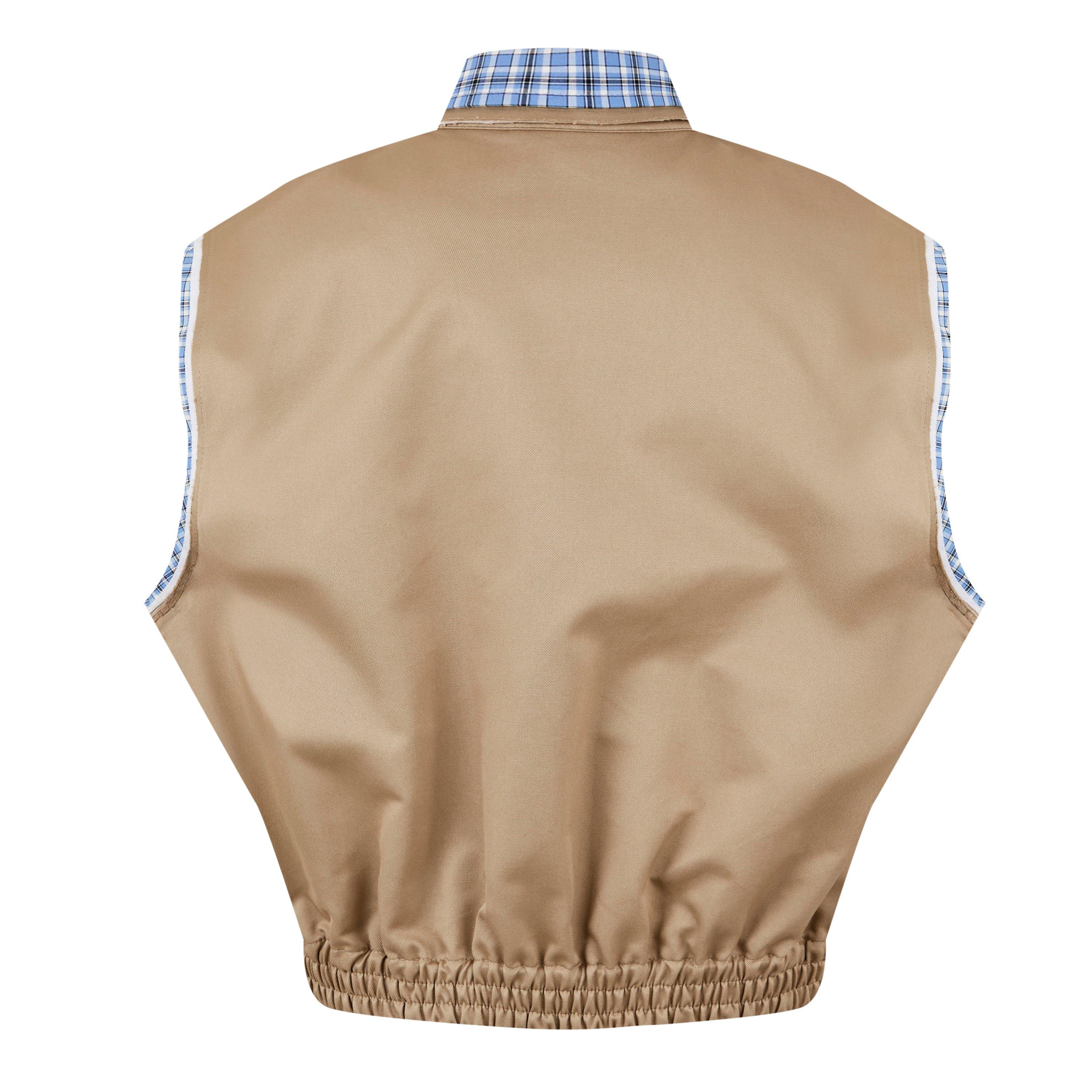 Corda - Miu Miu - Women's  Chino Cotton Sleeveless Gilet - 2