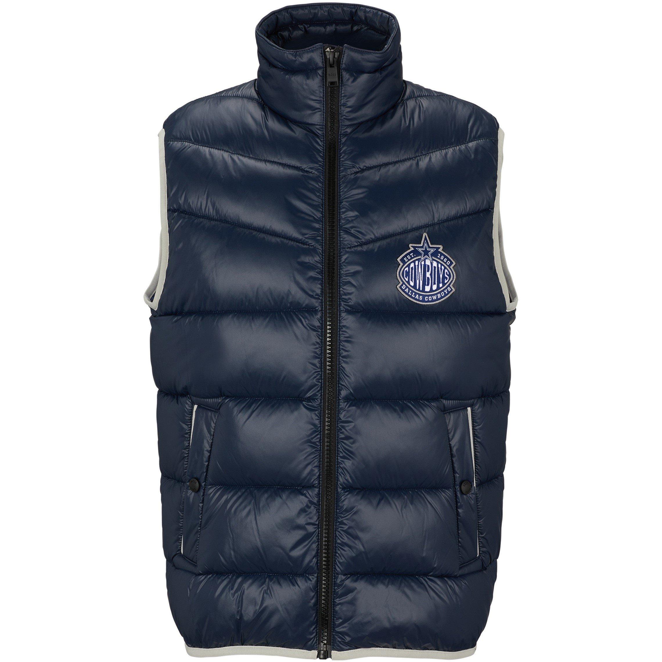Blue - Boss - Men's Corner NFL Puffer Jacket - 1
