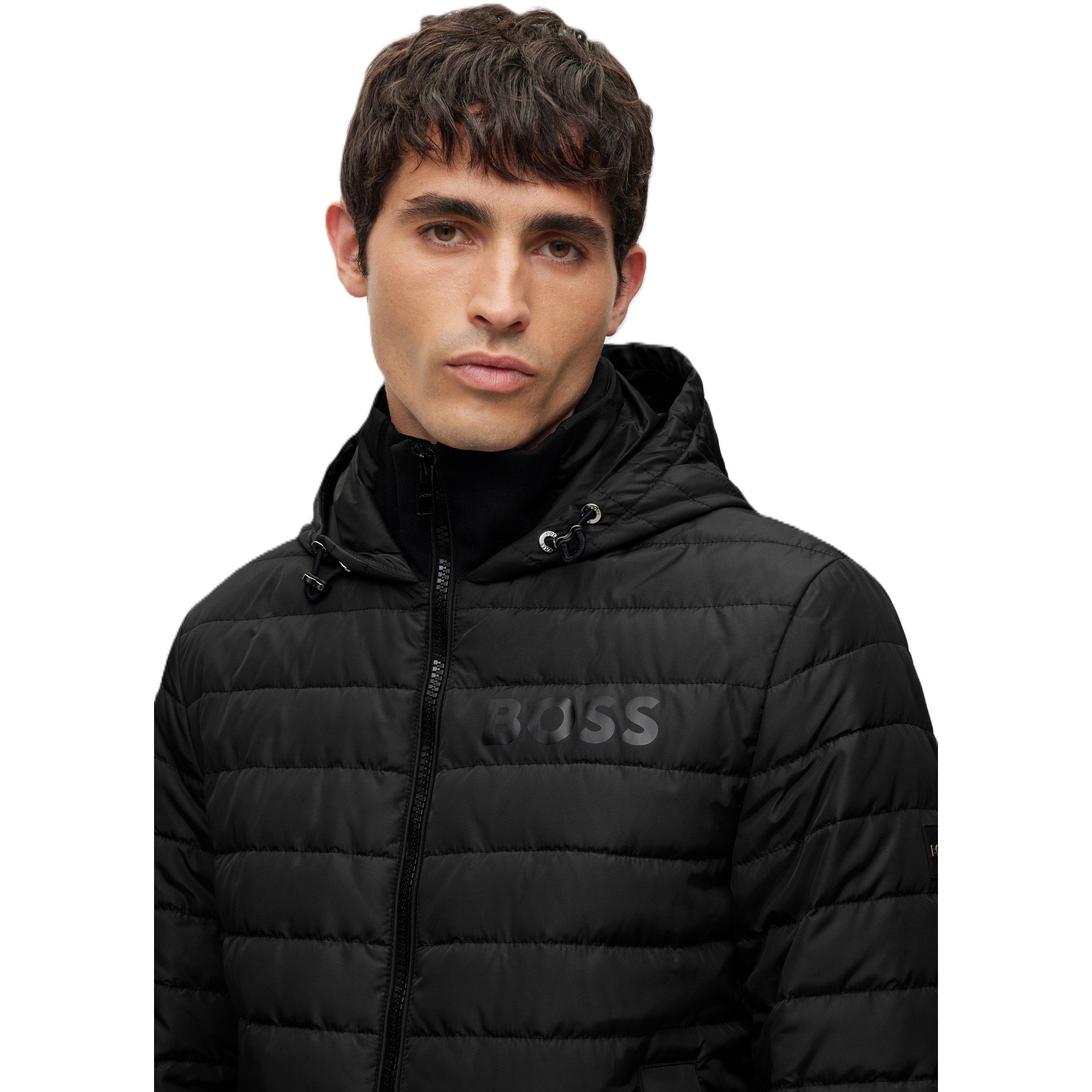 Black - Boss - Men's Heavyweight Puffer Jacket - 3