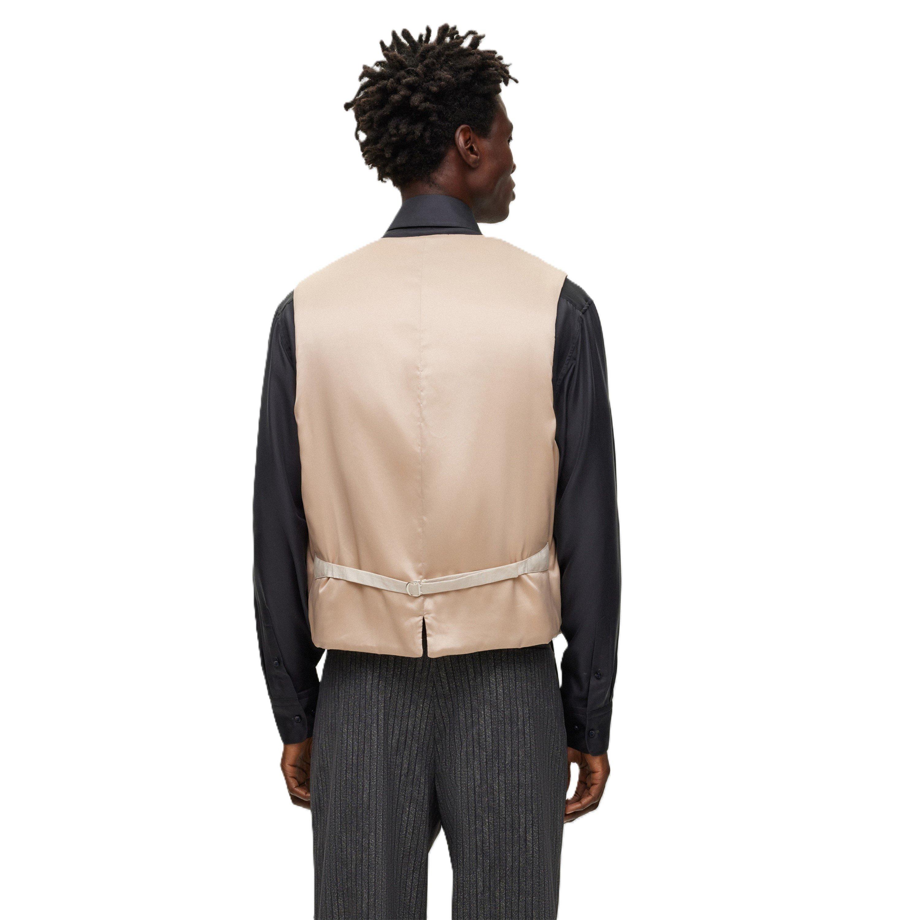 Light/Grey - Boss - Men's Duran Pad Overshirt - 2