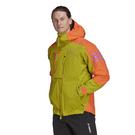 Pouls Olive - adidas - Terrex Xploric RAIN.RDY Hiking Jacket Mens - 2