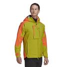 Pouls Olive - adidas - Terrex Xploric RAIN.RDY Hiking Jacket Mens - 4