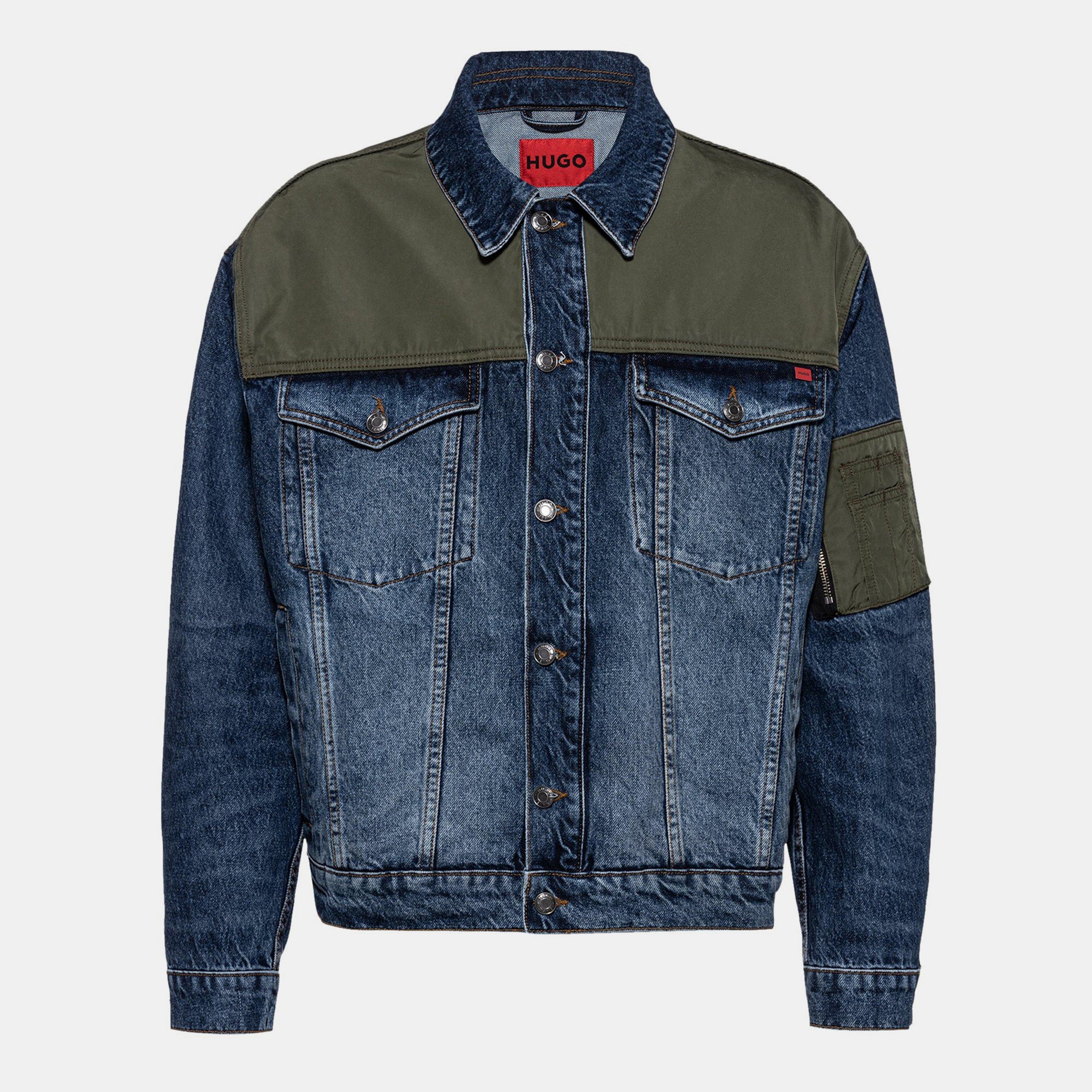 Hugo Men's Denim Jacket - Navy - S