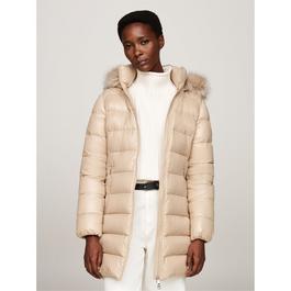 Tommy Hilfiger TYRA DOWN COAT WITH FUR