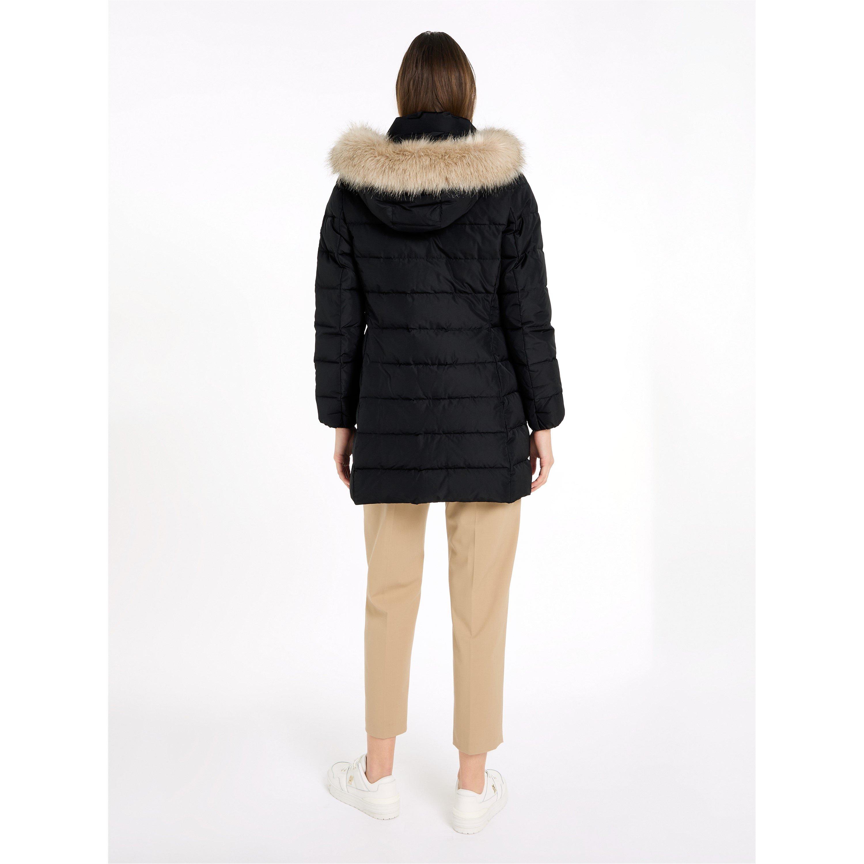 Black - Tommy Hilfiger - Womens Tyra Down Coat - 2