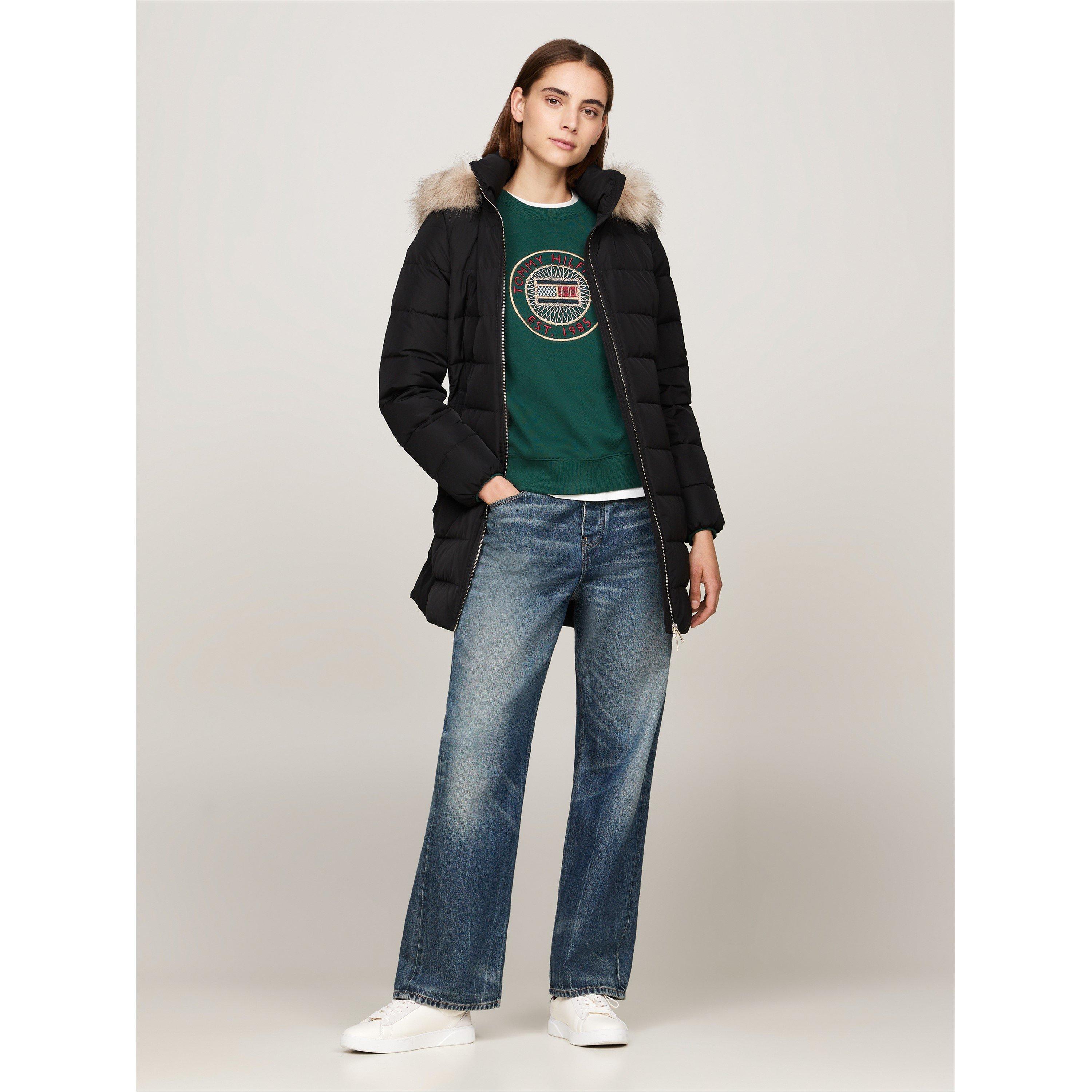 Black - Tommy Hilfiger - Womens Tyra Down Coat - 5