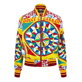 Dolce and Gabbana Carretto Bomber Jacket