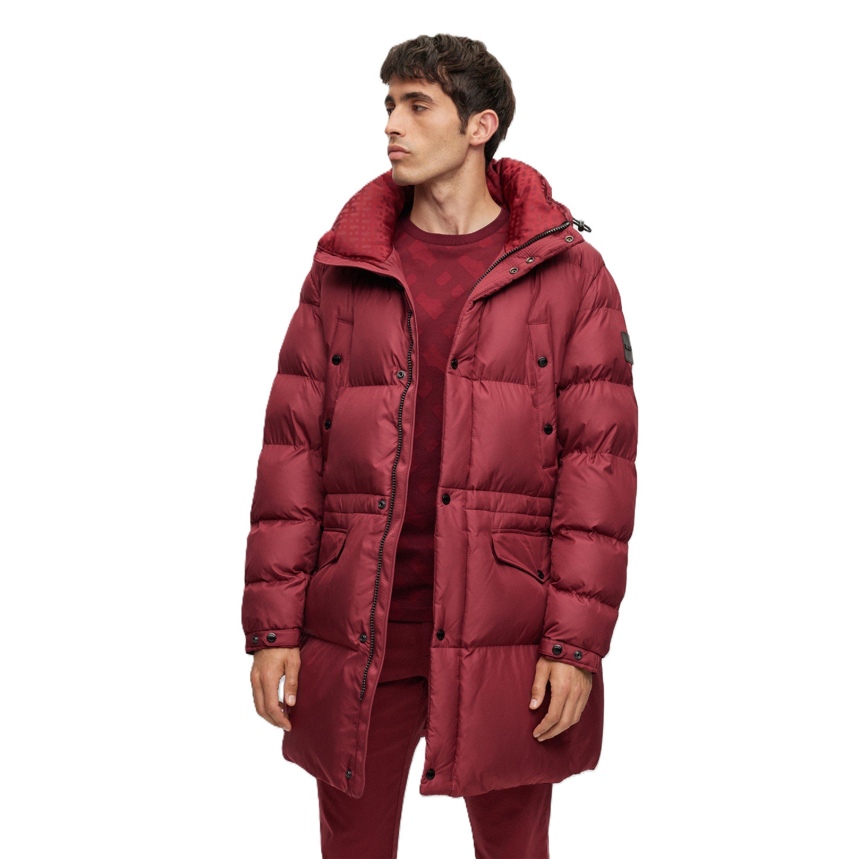 Dark Red - Boss - Men's Condolo Short Puffer Jacket - 4