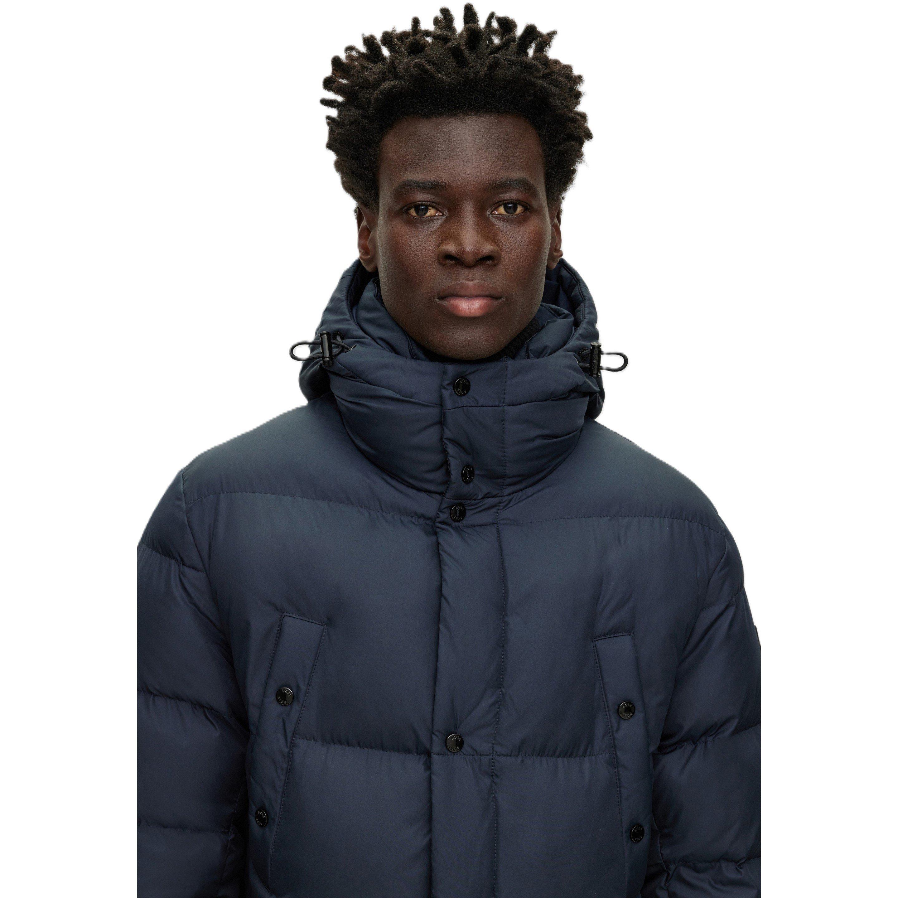 Dark Blue - Boss - Men's Condolo Short Puffer Jacket - 3