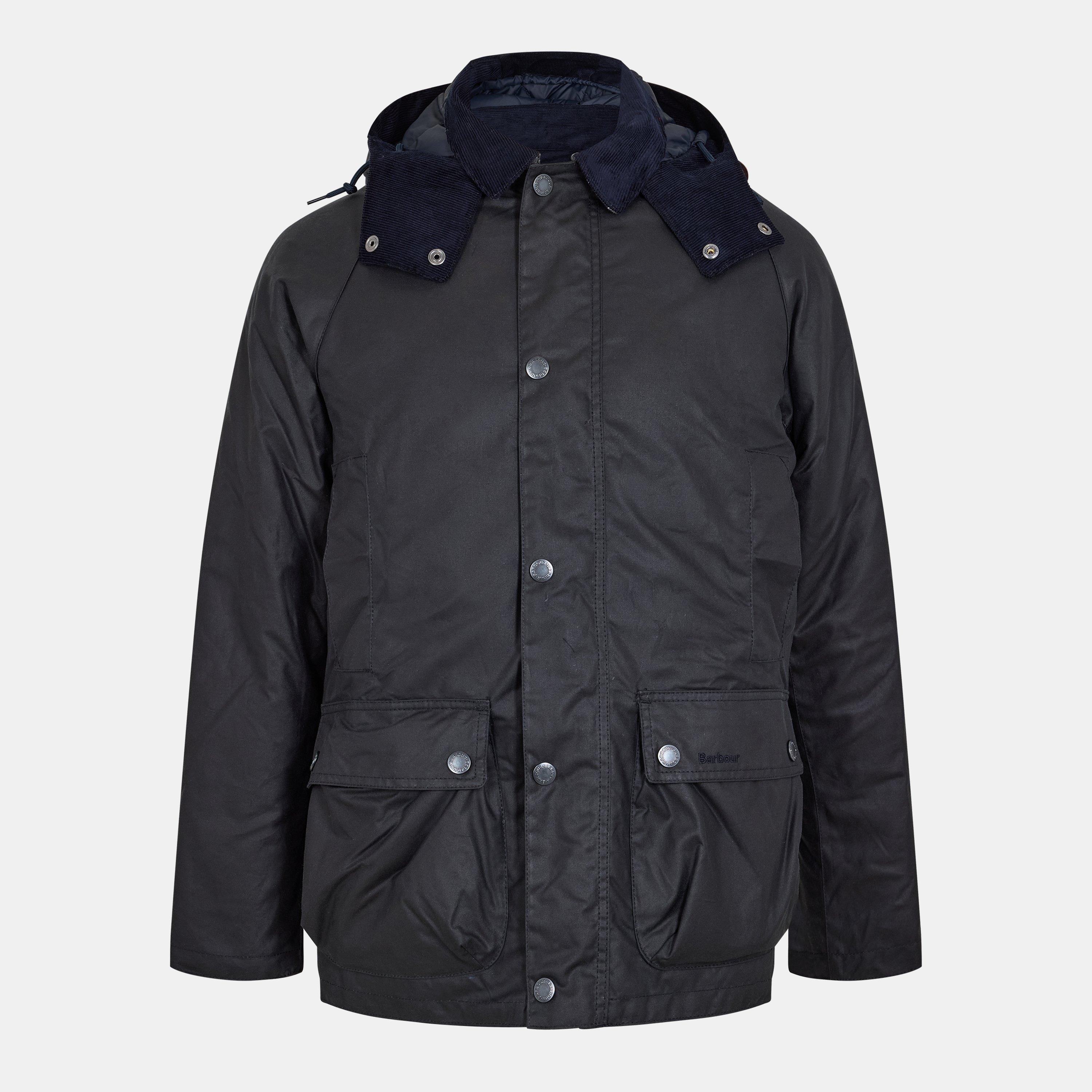 Barbour Men's Modern Beaufor Modern Heritage Waxed Jacket - Navy/Mdnght - S