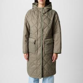 DKNY Hooded Puffer Ld41