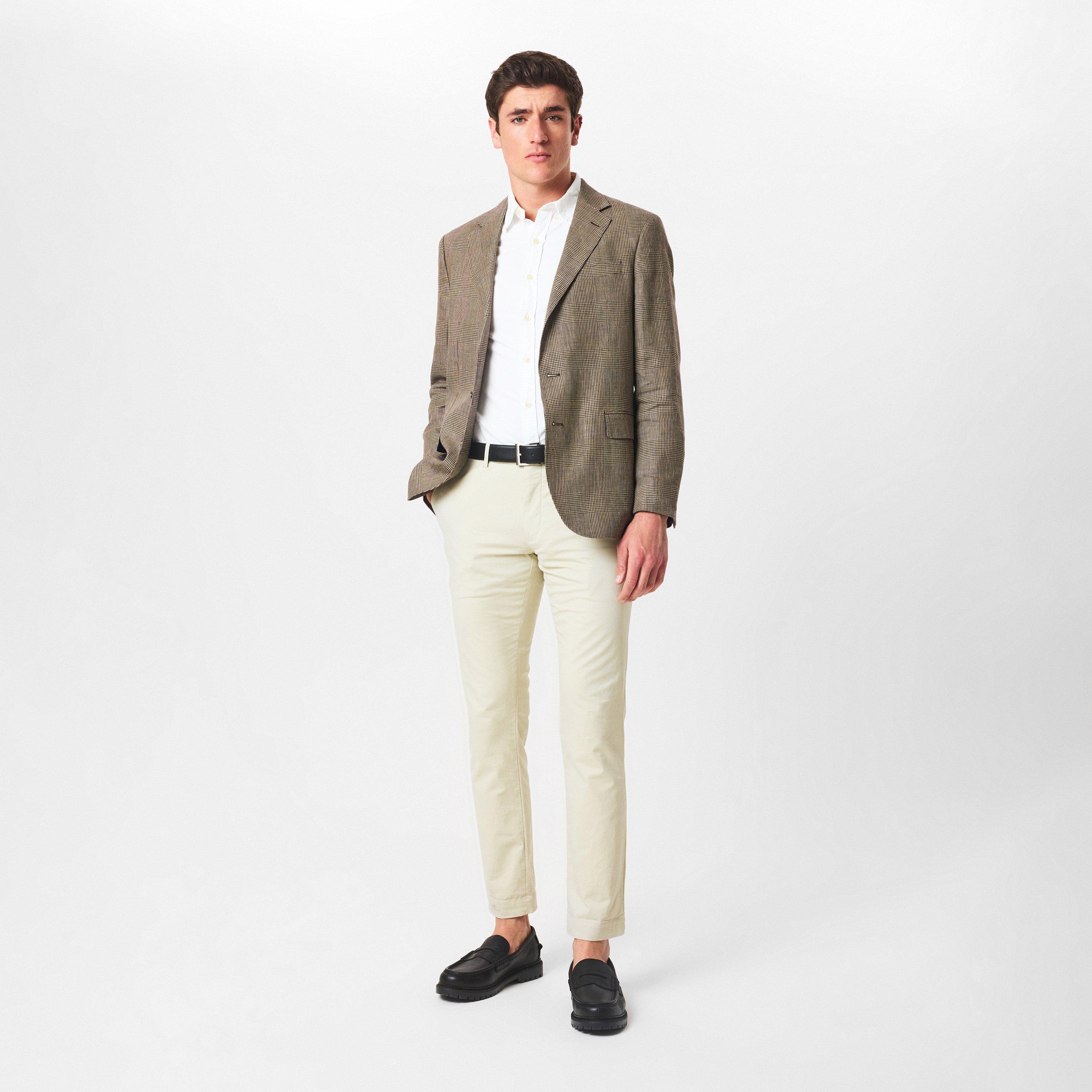 Tan/Brown - Polo Ralph Lauren - Men's  Glenplaid Blazer - 6