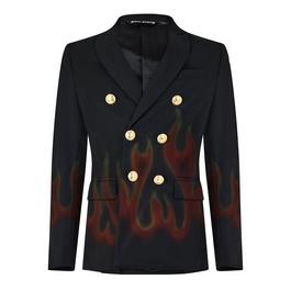 Palm Angels Burning Doublebreast Blazer