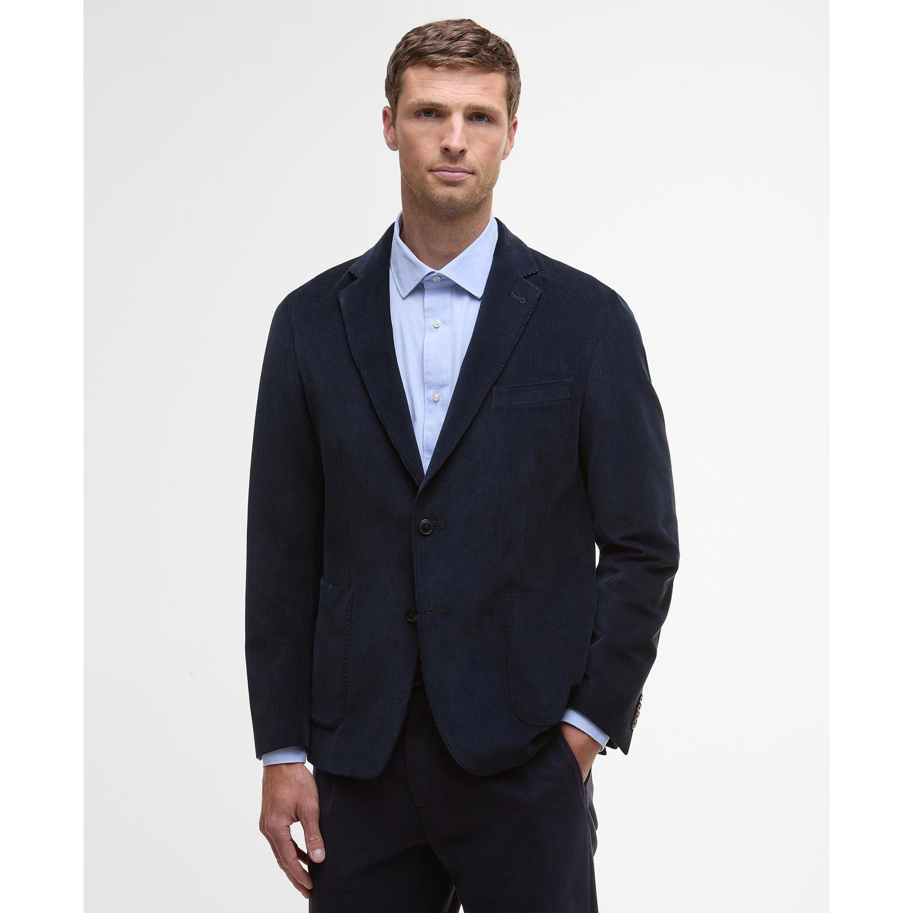 Navy NY91 - Barbour - Wallington Blazer - 2