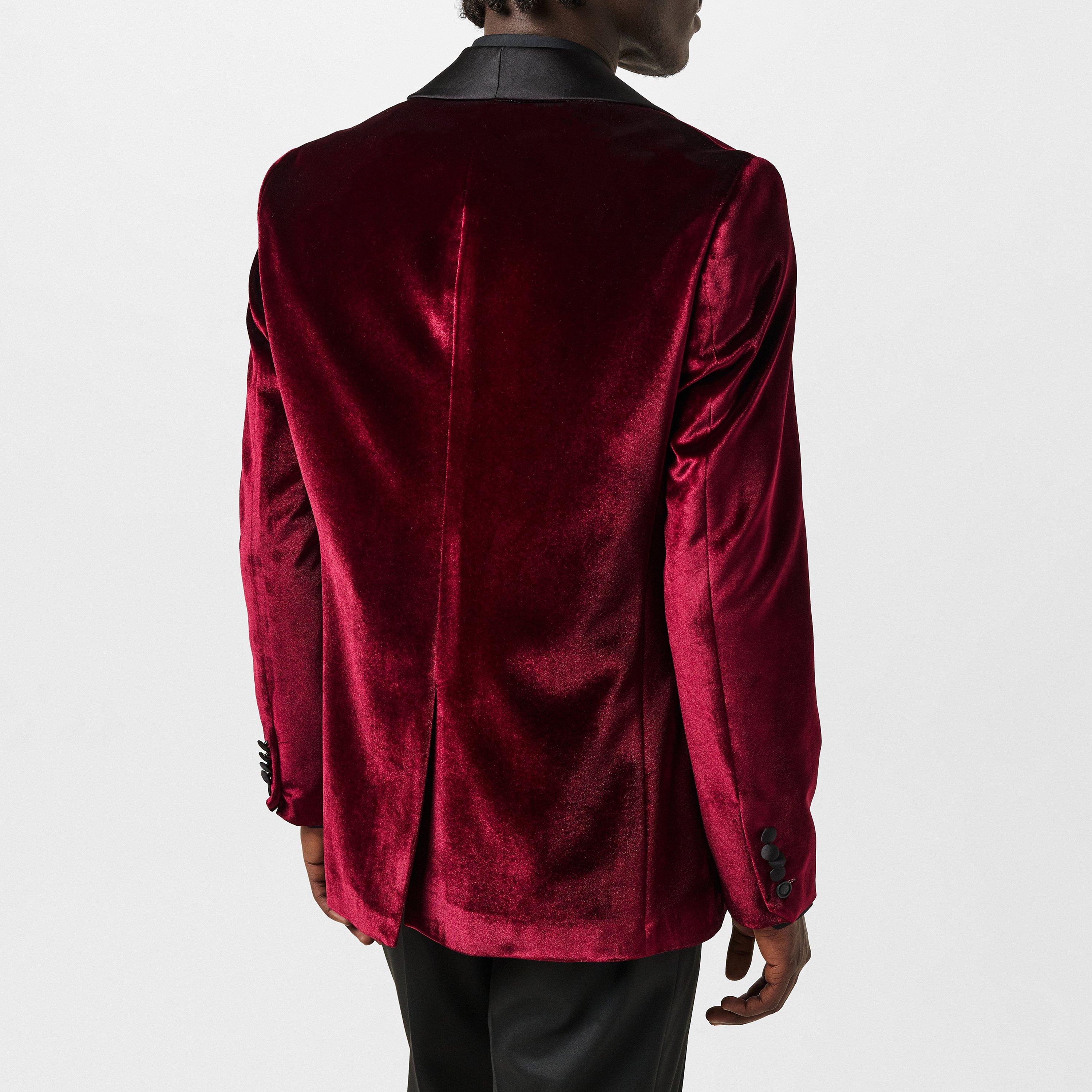 Twisted Tailor Kipling Slim Fit Velvet Blazer Blazers FRASERS