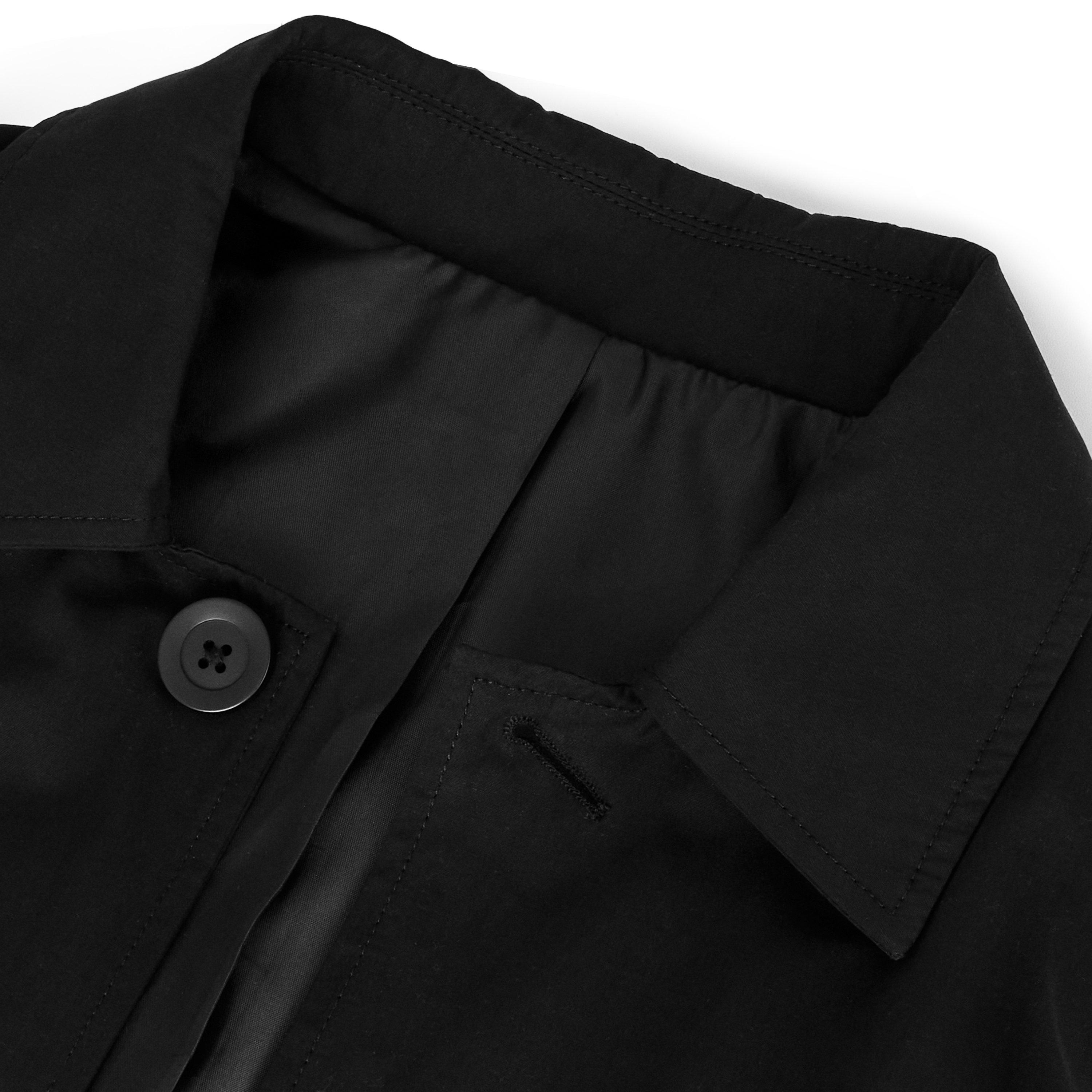 Black - Twisted Tailor - Men's Tennyson Mac Water Resistant Mid-Length Formal Coat - 5