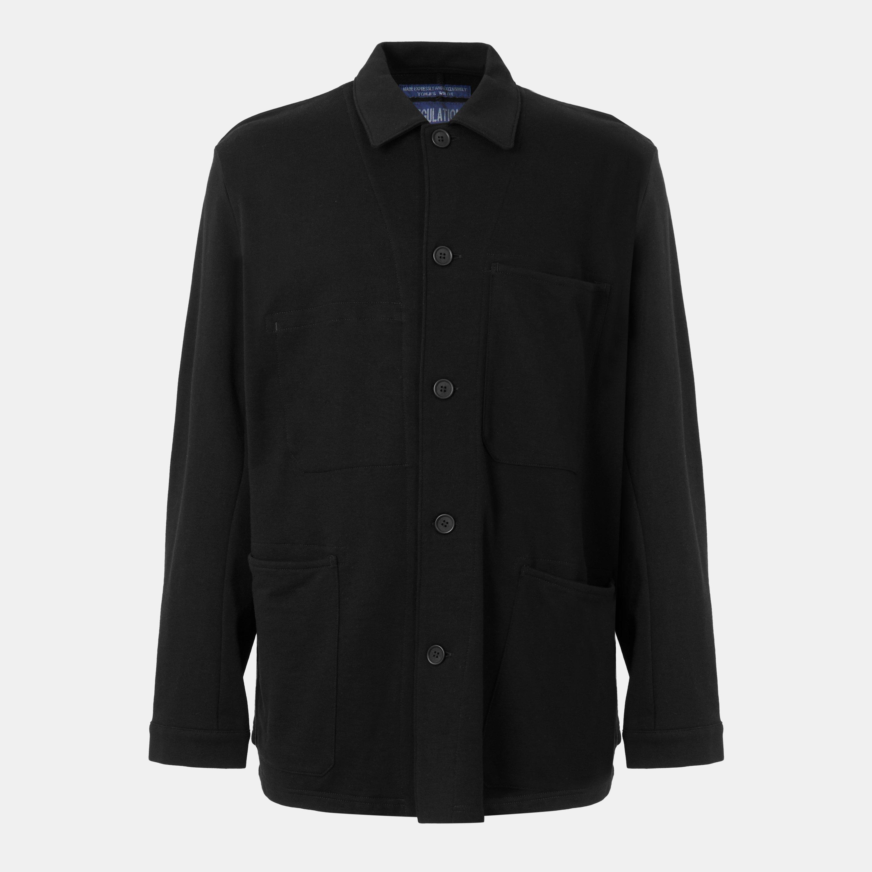 Yohji Yamamoto Men's Asymmetrical Structured Blazer