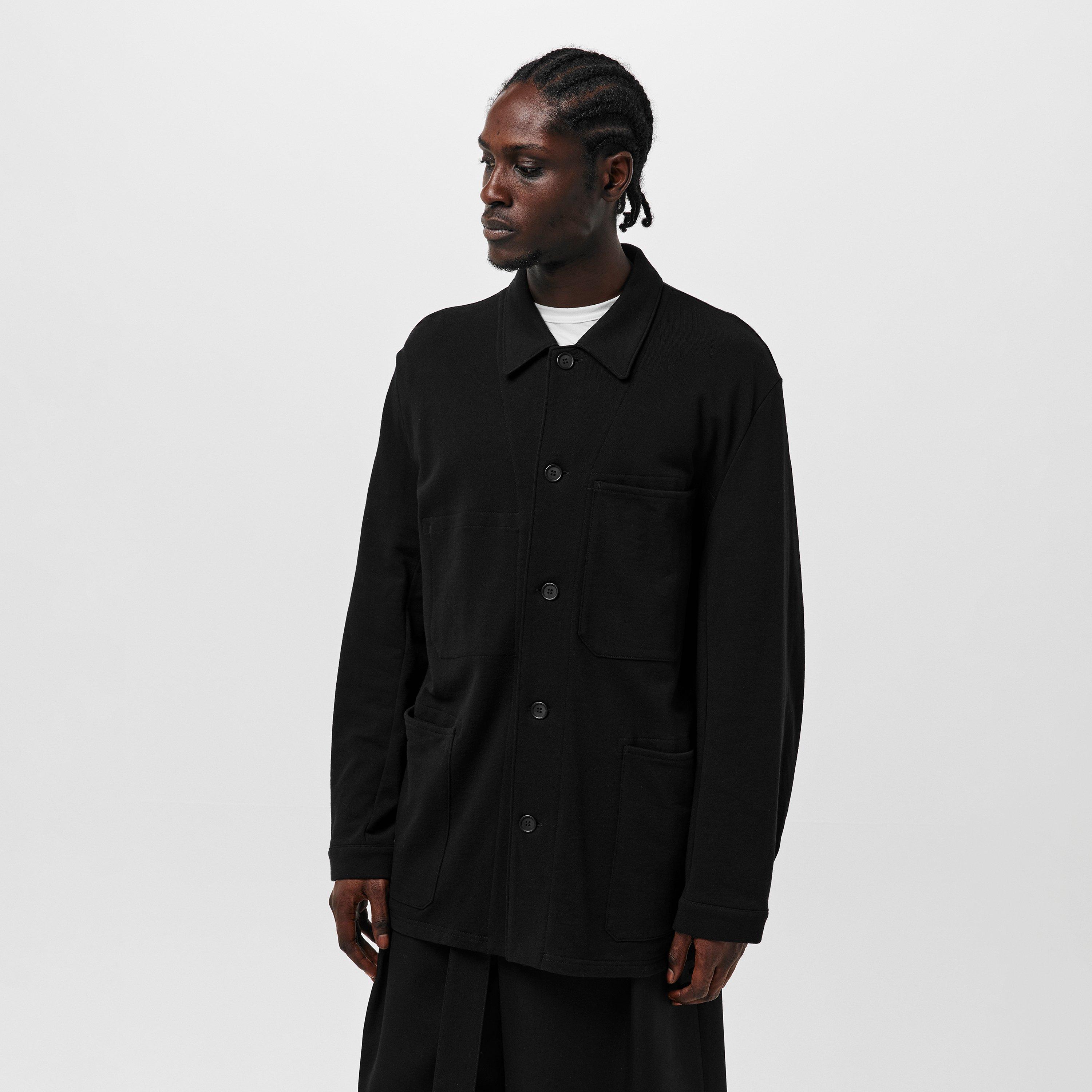 Black - Yohji Yamamoto - Men's Asymmetrical Structured Blazer - 3