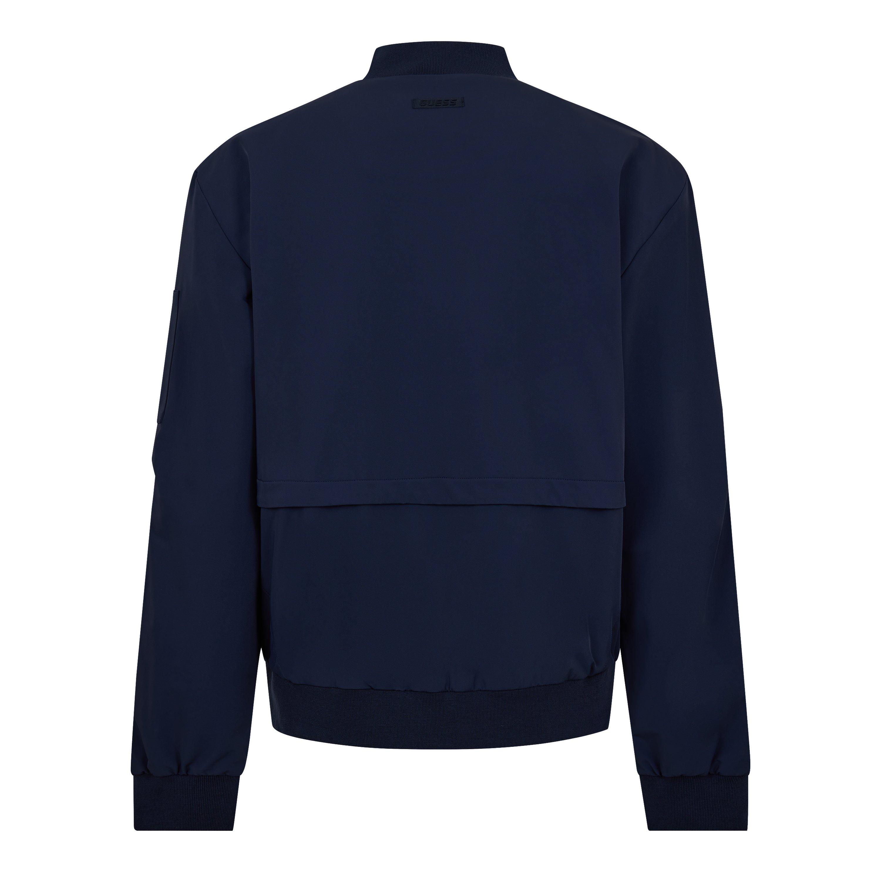 Smart Blue - Guess - Men's Achille Bomber Jacket - 2