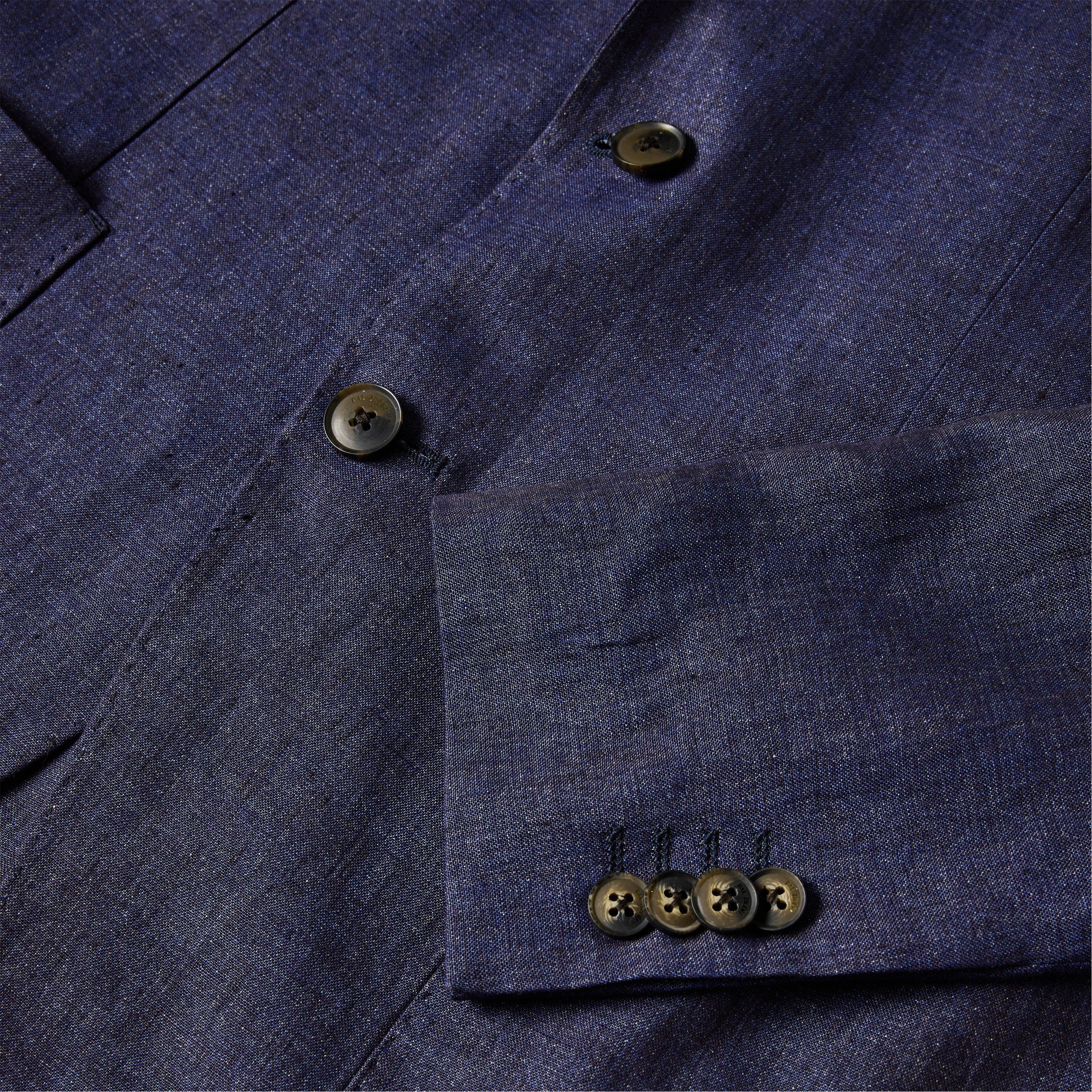 Navy 1 - Pal Zileri - Pal Linen Blazer Sn62 - 3