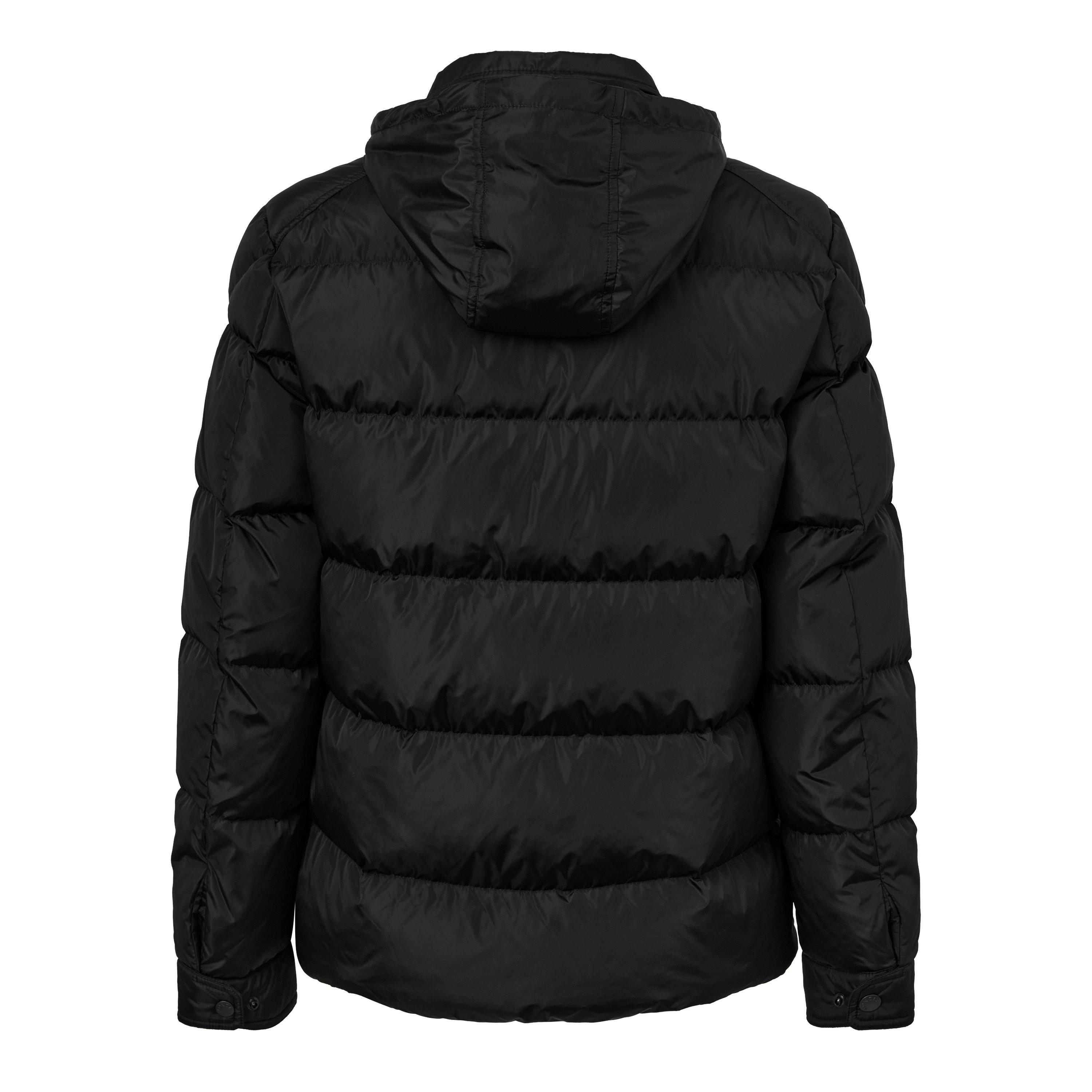 Black 999 - Moncler - Men's Ciareido Down Long Sleeve Detachable Hood Overshirt - 6