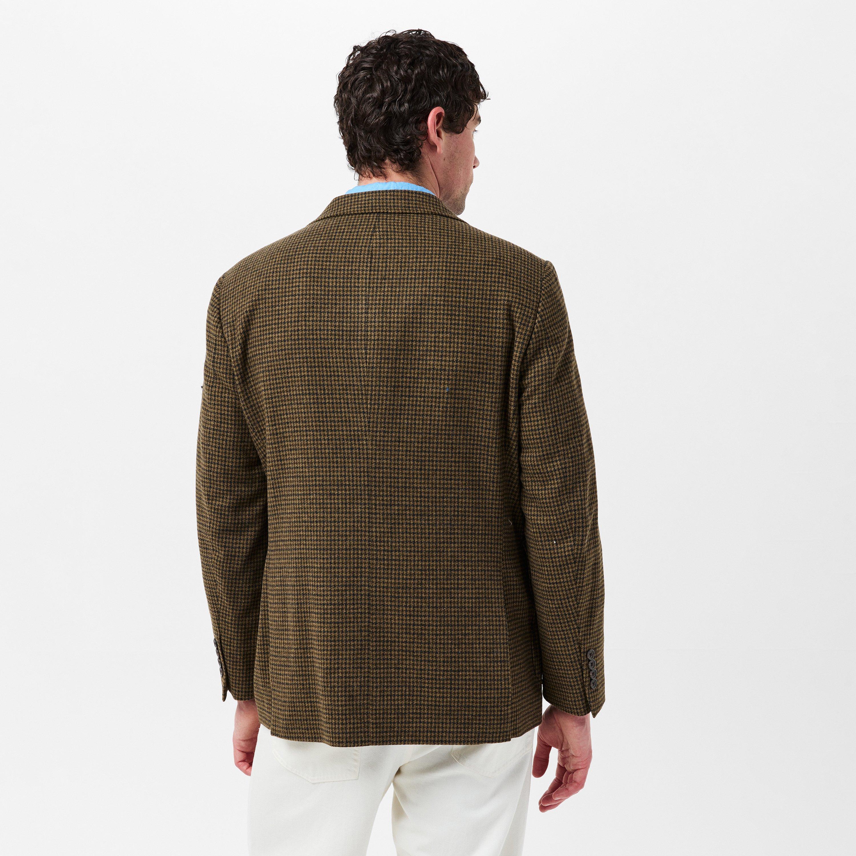 Olive/Loden - Polo Ralph Lauren - Men's  Structured Notched Lapel Blazer - 4