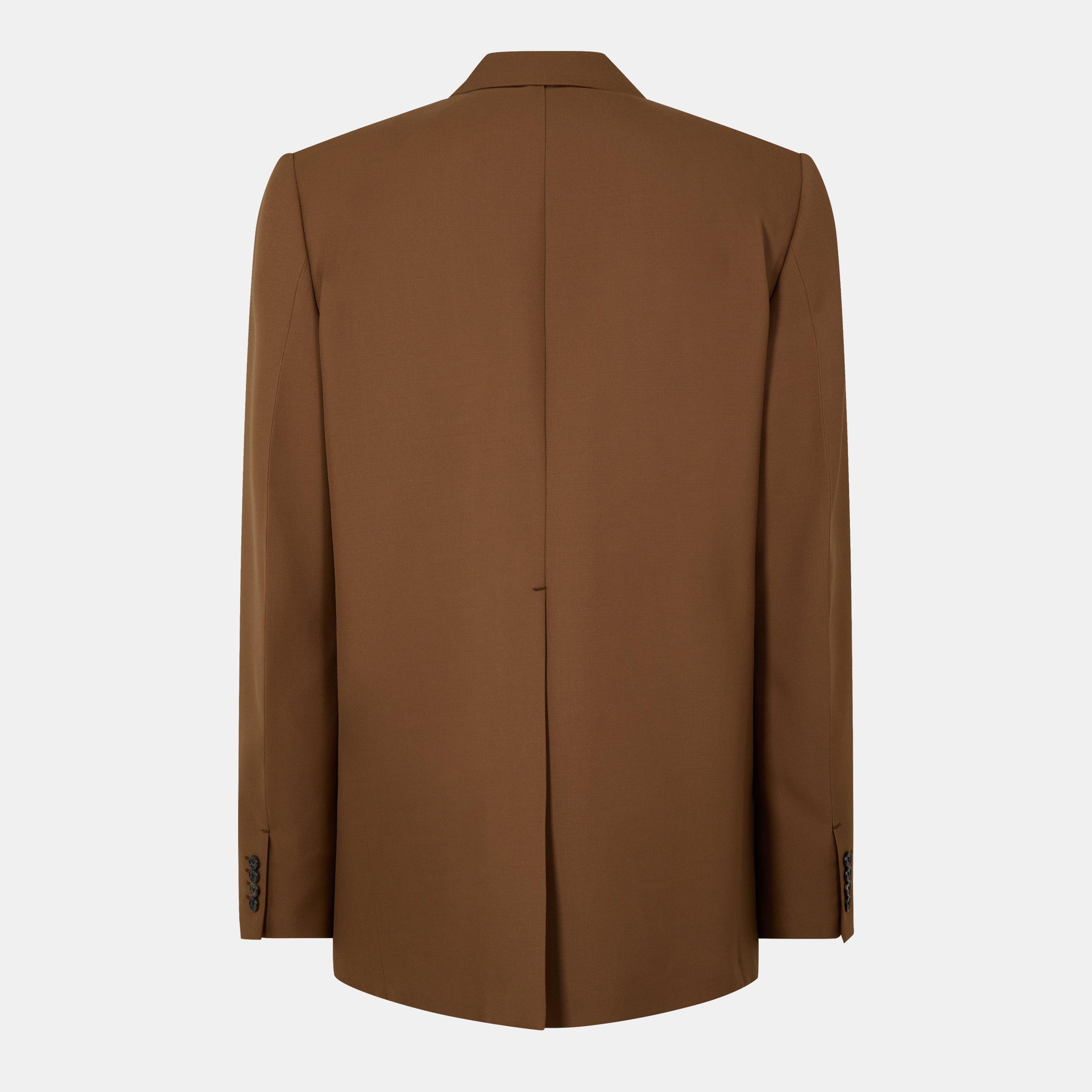 Biscuit - Gucci - Men's Twill Double-Breasted Long Sleeve Blazer - 2