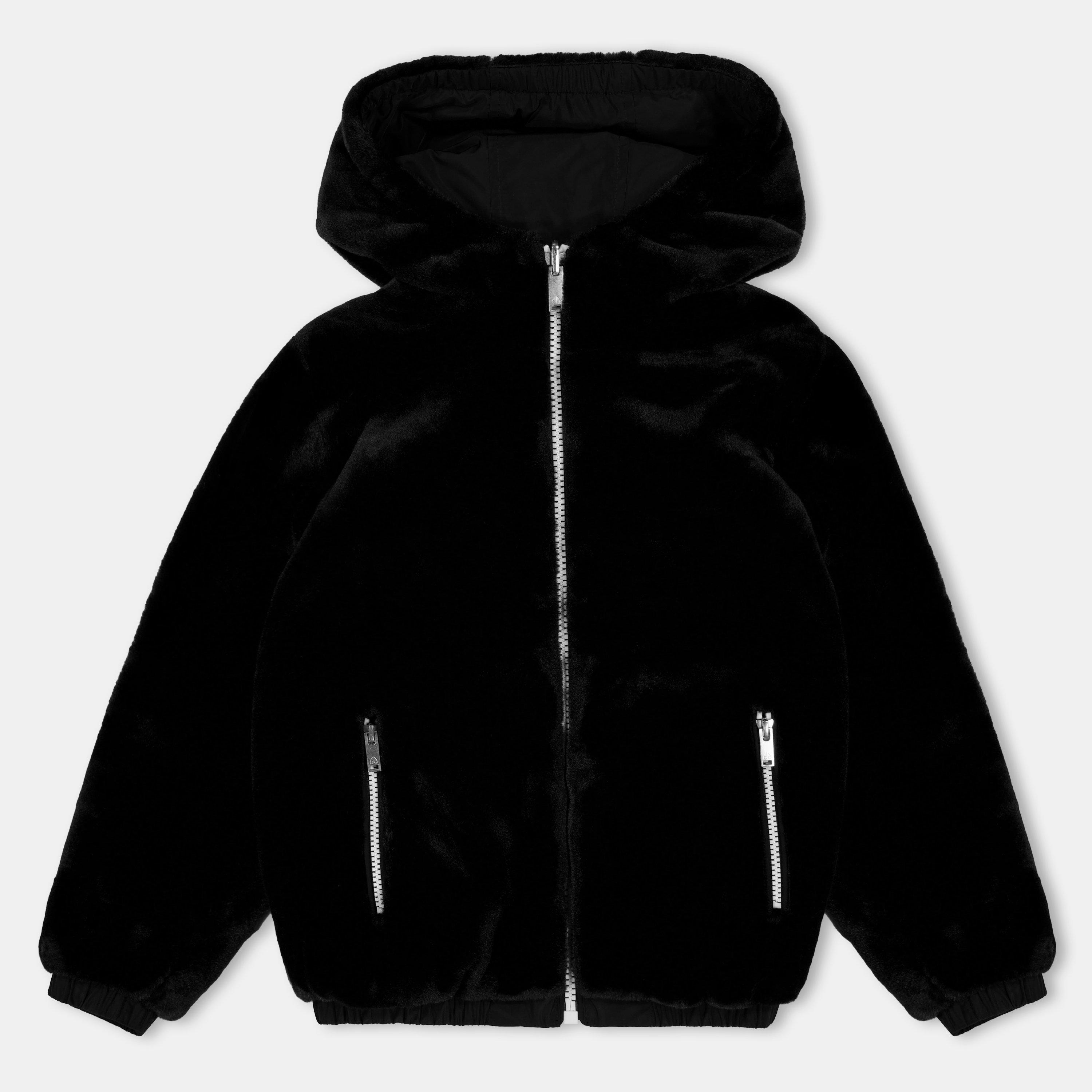 Black 292 - Moose Knuckles - Kids' Simcoe Reversible Softshell Jacket - 3